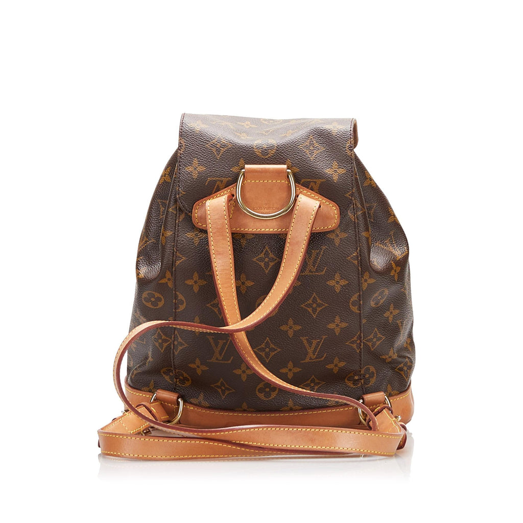 Louis Vuitton Monogram Mini Montsouris (SHG-AOh39v)