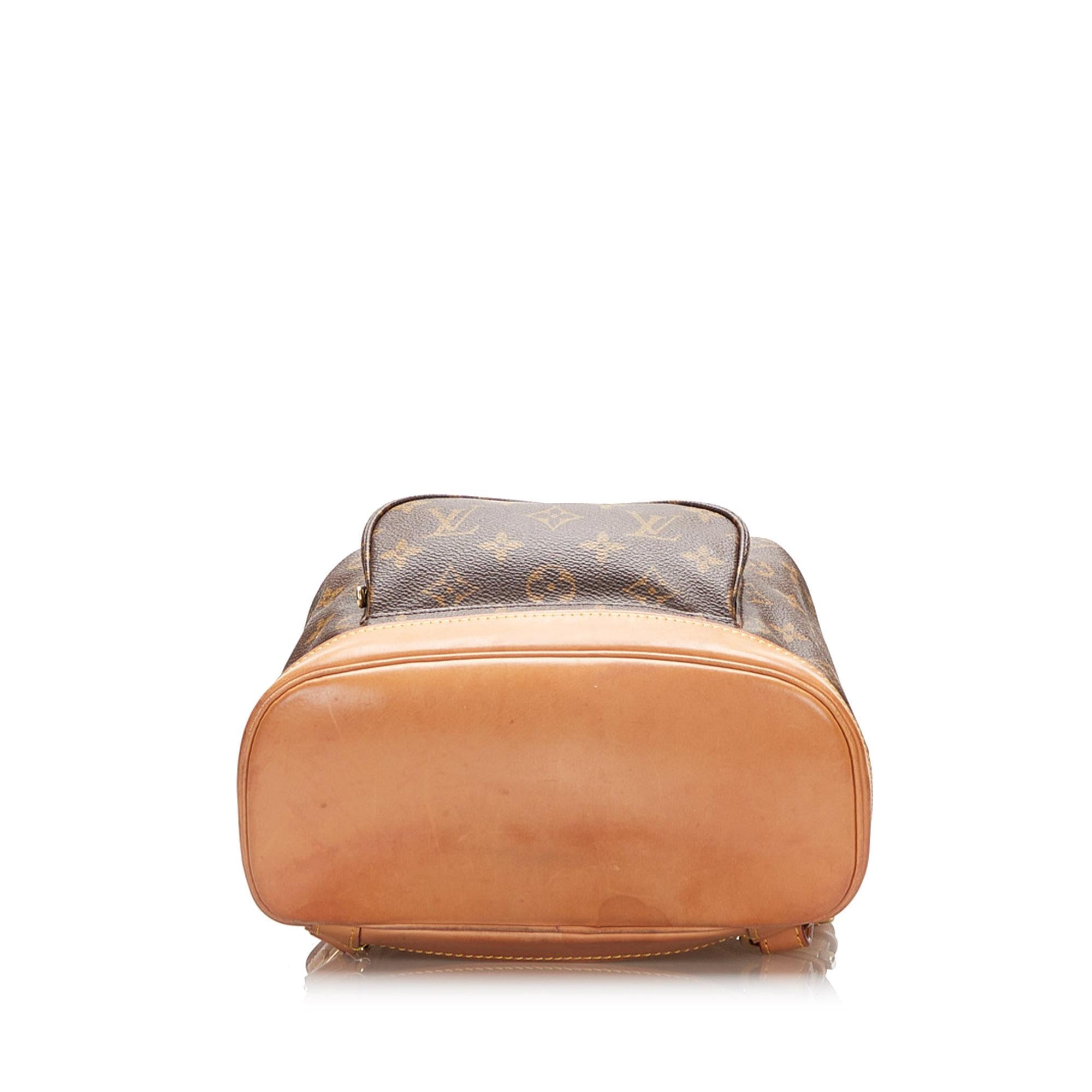 Louis Vuitton Monogram Mini Montsouris (SHG-AOh39v)