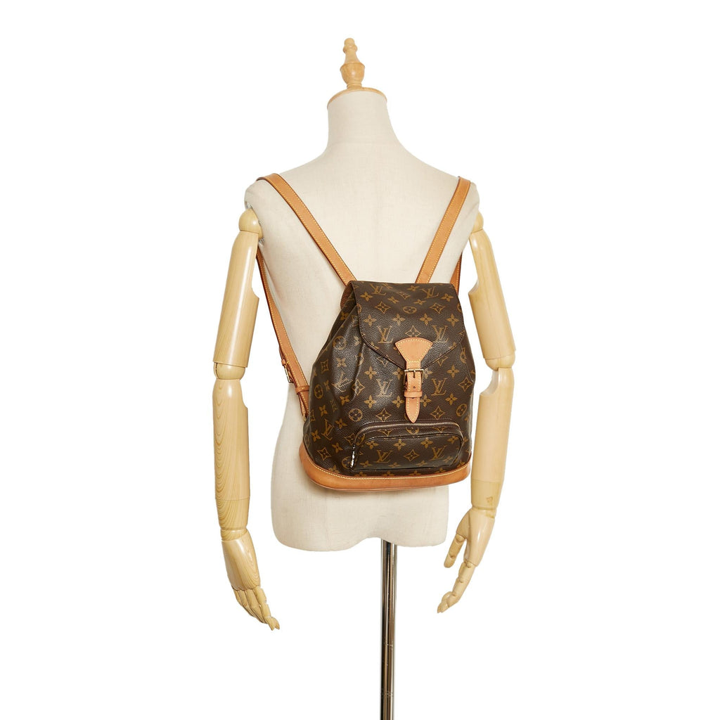 Louis Vuitton Monogram Mini Montsouris (SHG-AOh39v)