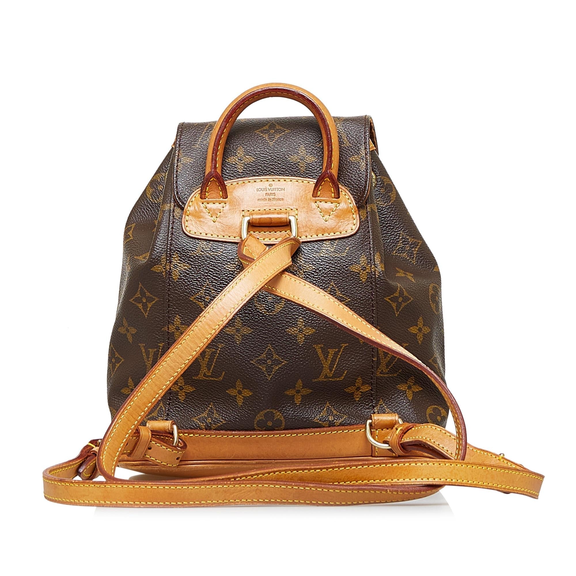 Louis Vuitton Monogram Mini Montsouris (SHG-6r7WGl)