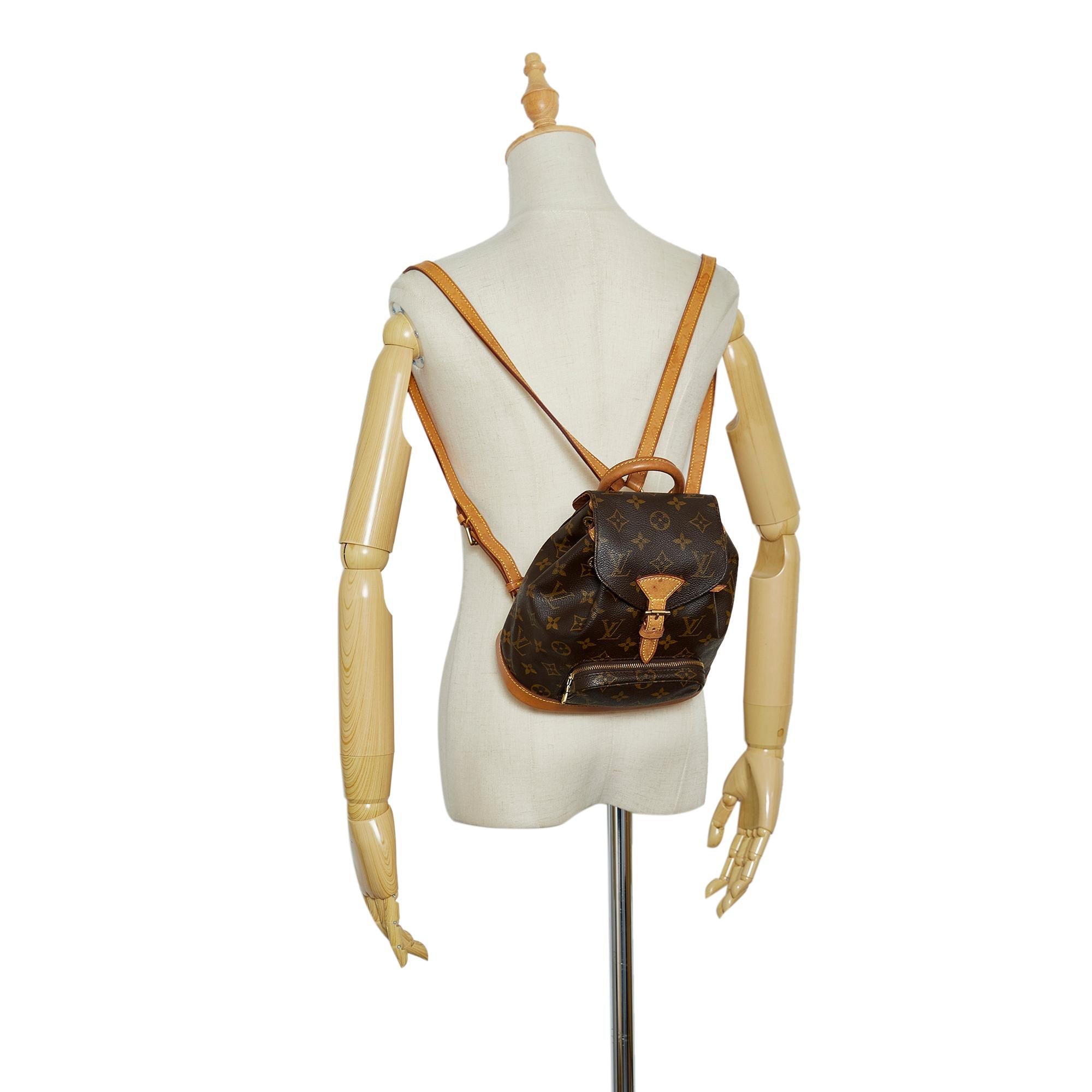 Louis Vuitton Monogram Mini Montsouris (SHG-6r7WGl)
