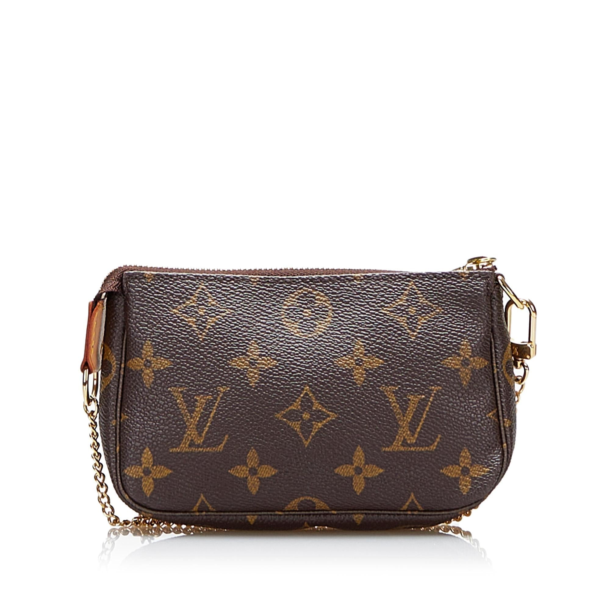 Louis Vuitton Monogram Mini Pochette Accessoires (SHG-ebvgp1)