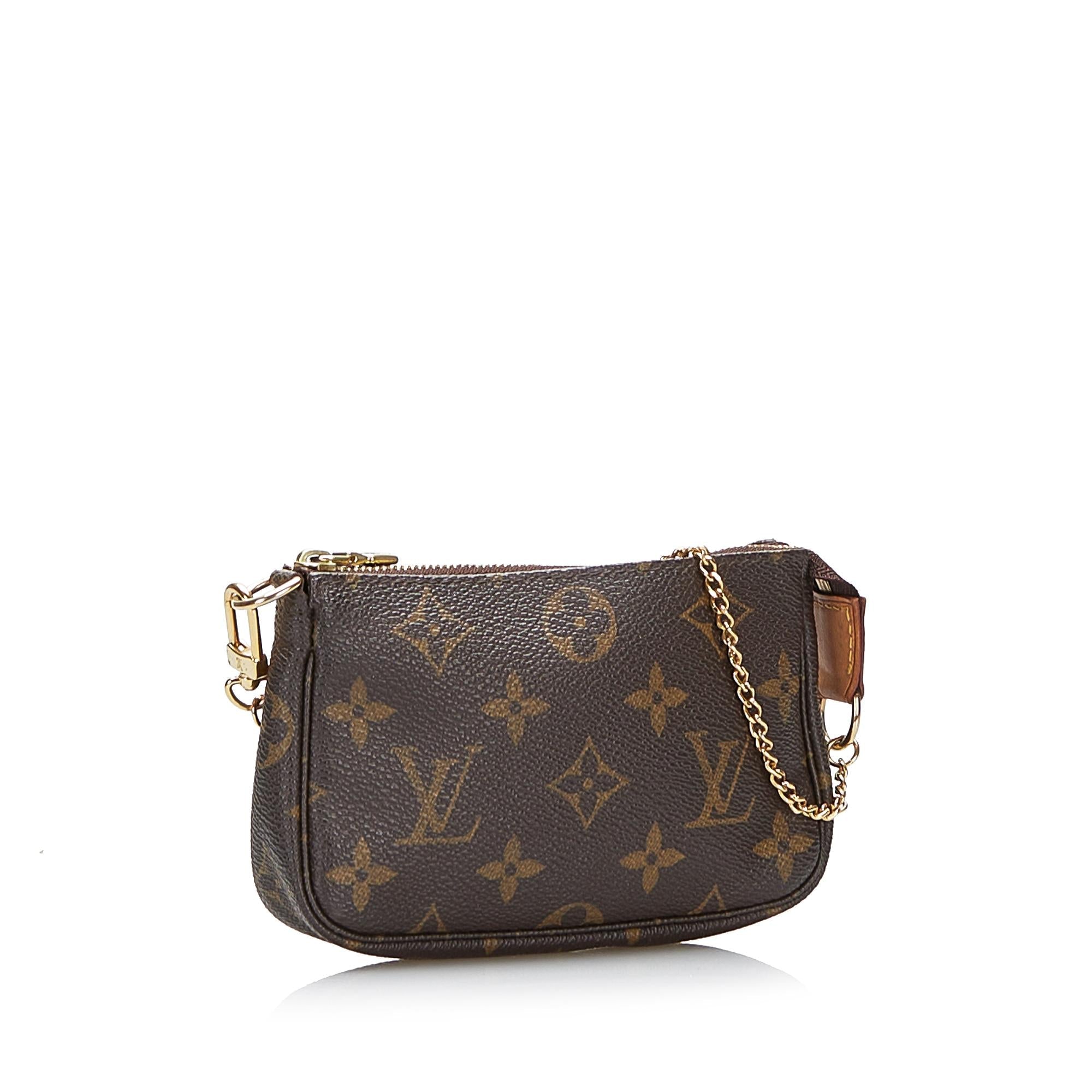 Louis Vuitton Monogram Mini Pochette Accessoires (SHG-ujoBo8)