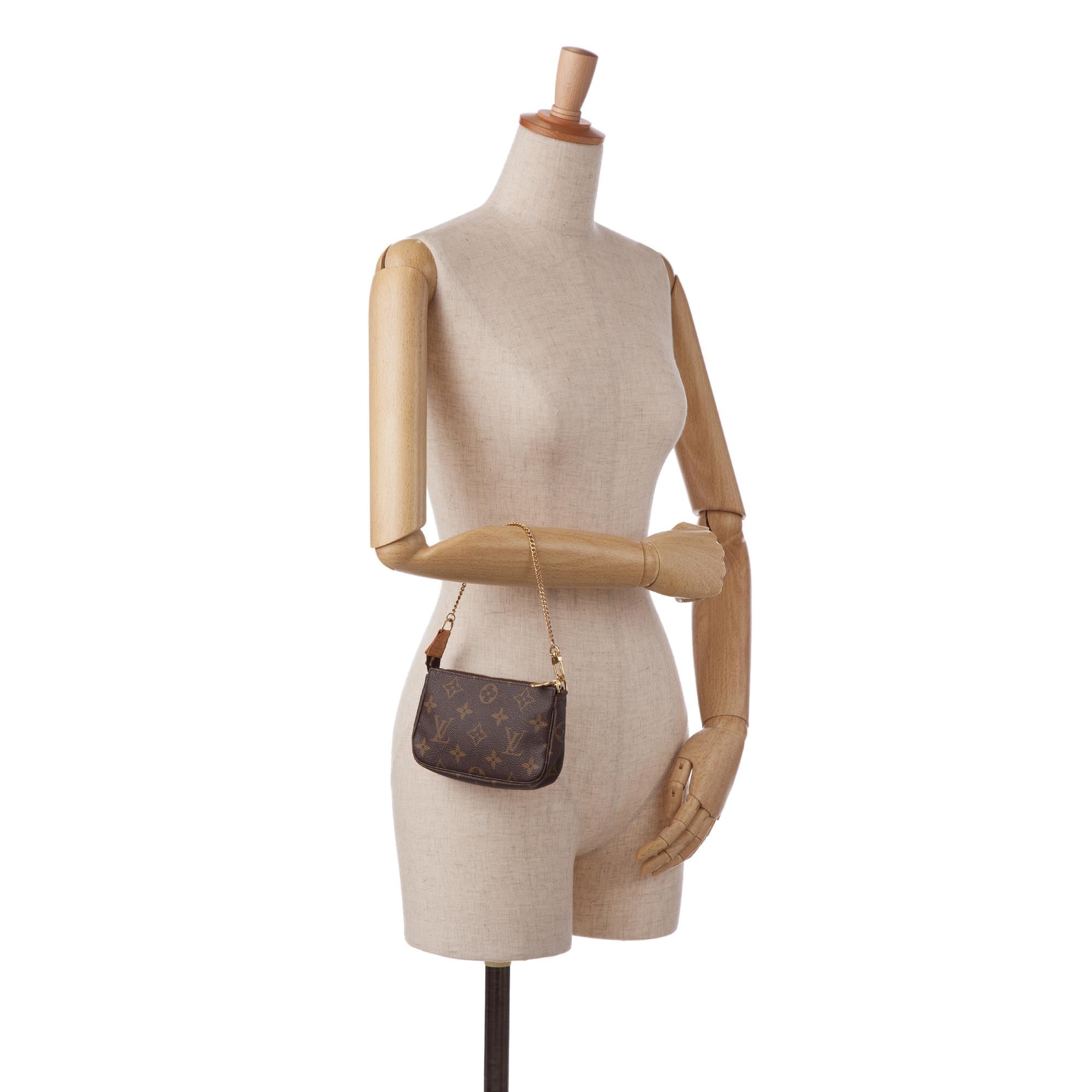 Louis Vuitton Monogram Mini Pochette Accessoires (SHG-sE6niV)