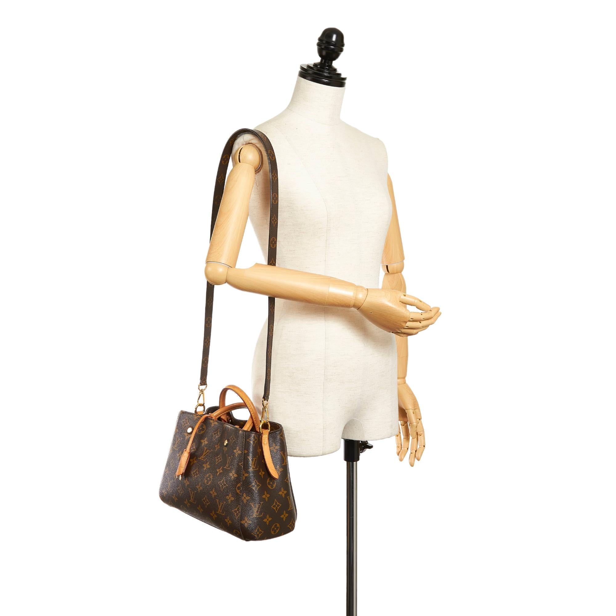 Louis Vuitton Monogram Montaigne BB (SHG-34792)