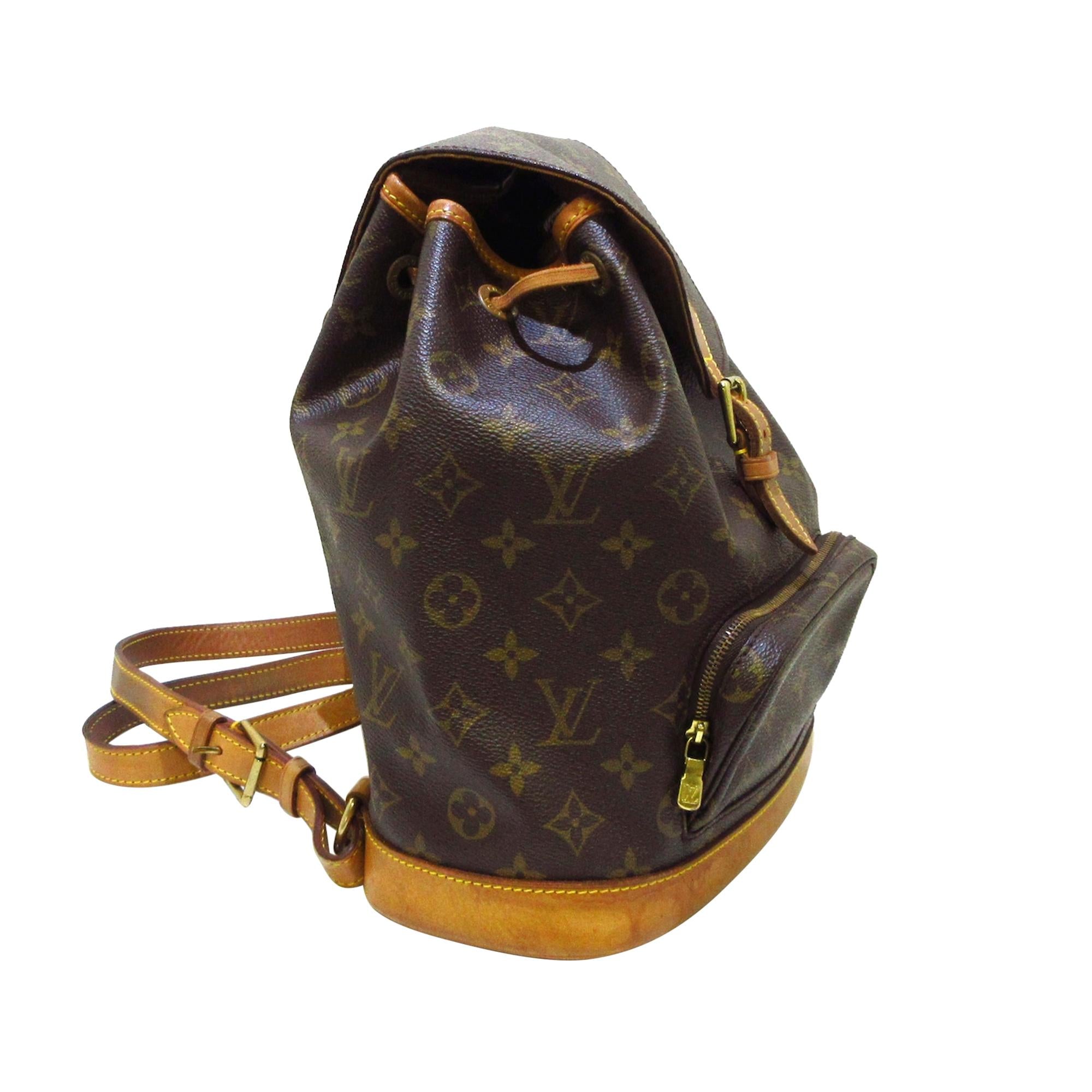 Louis Vuitton Monogram Montsouris MM (SHG-36443)
