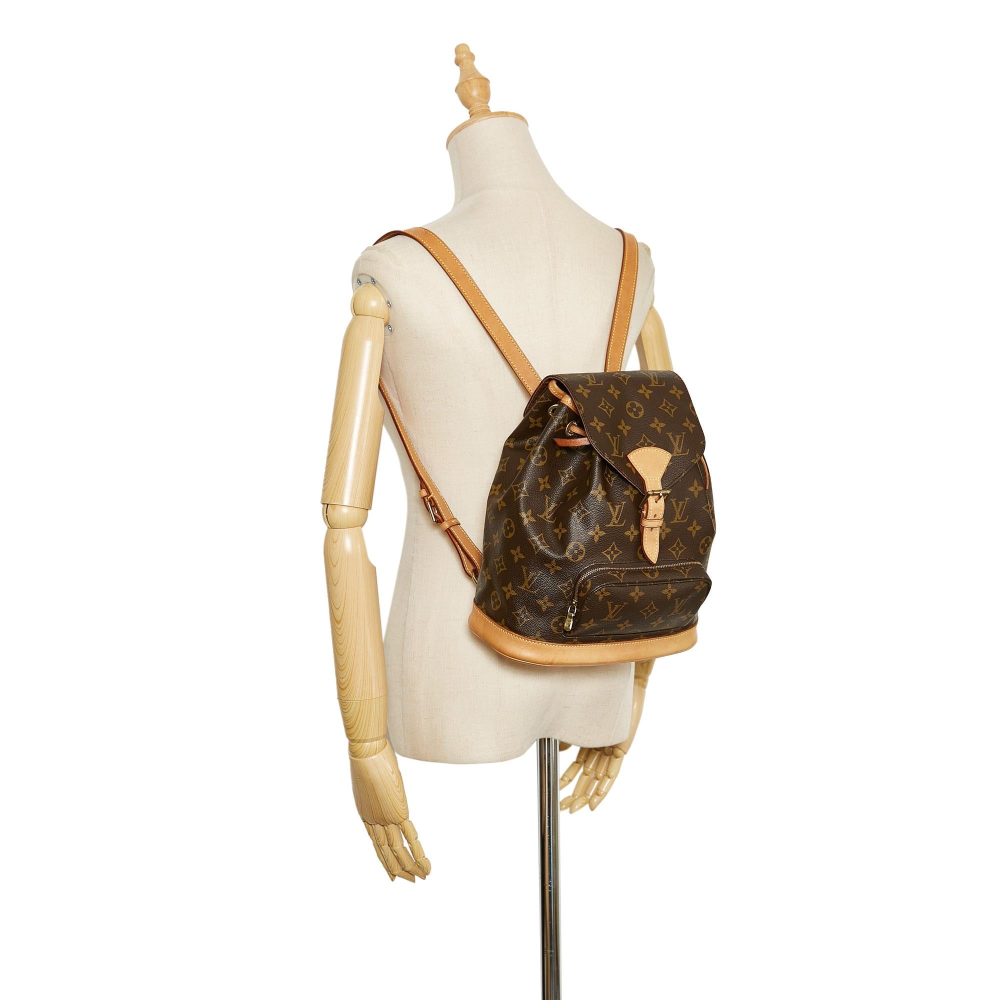Louis Vuitton Monogram Montsouris MM (SHG-bGFi6Q)