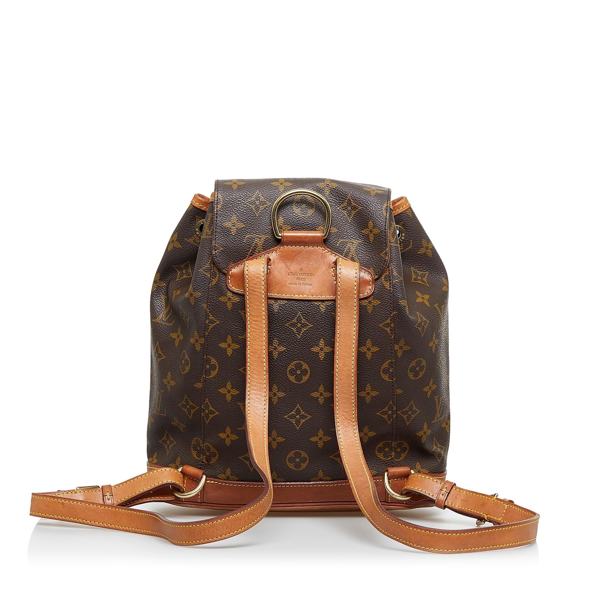 Louis Vuitton Monogram Montsouris MM (SHG-P3UiQA)