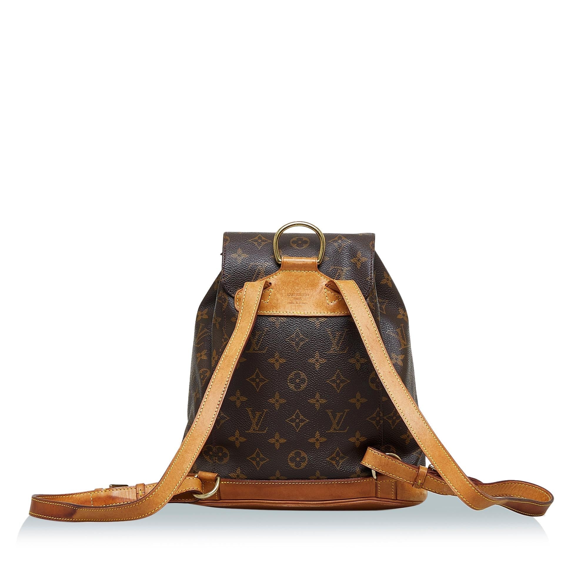 Louis Vuitton Monogram Montsouris MM (SHG-o7rgxm)