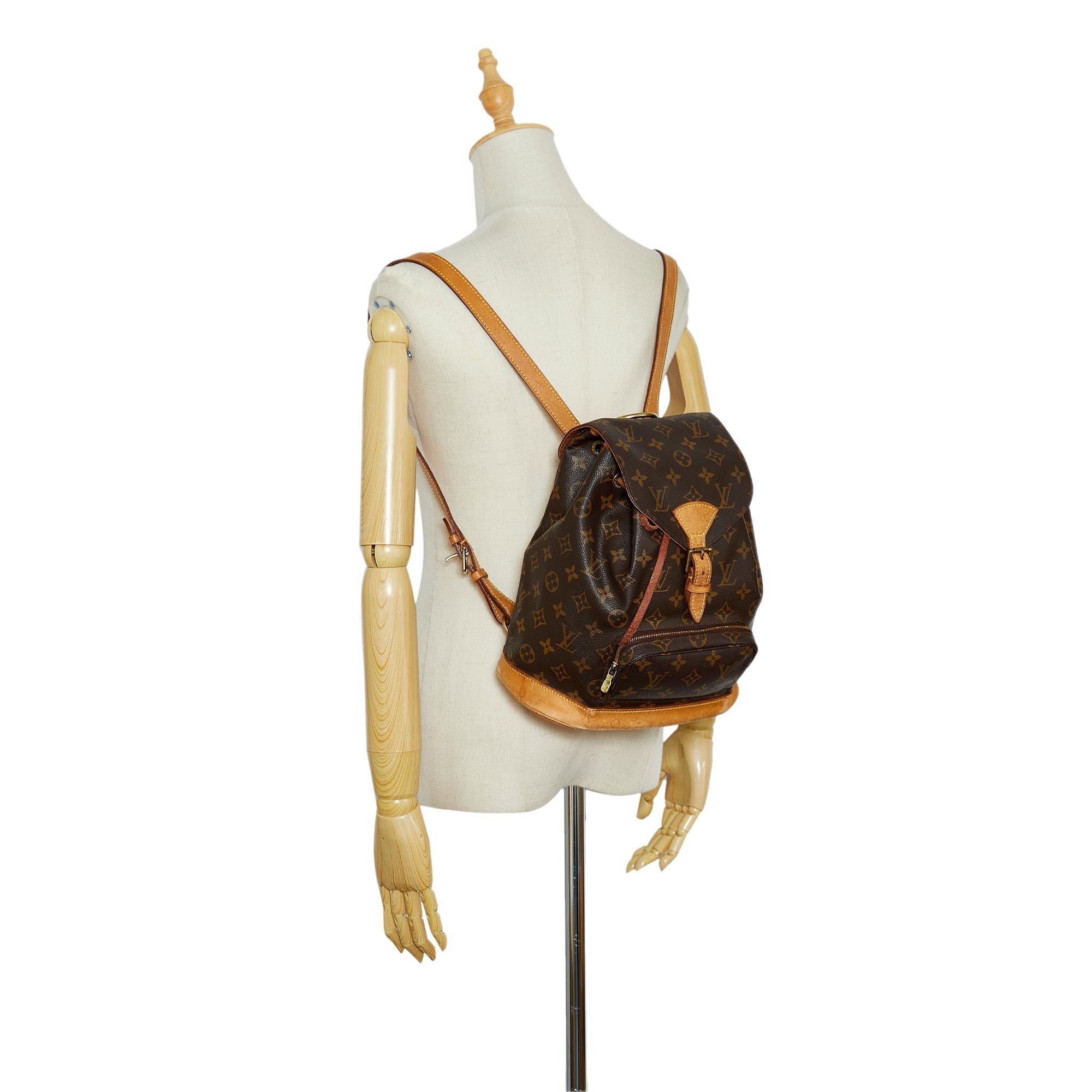 Louis Vuitton Monogram Montsouris MM (SHG-o7rgxm)