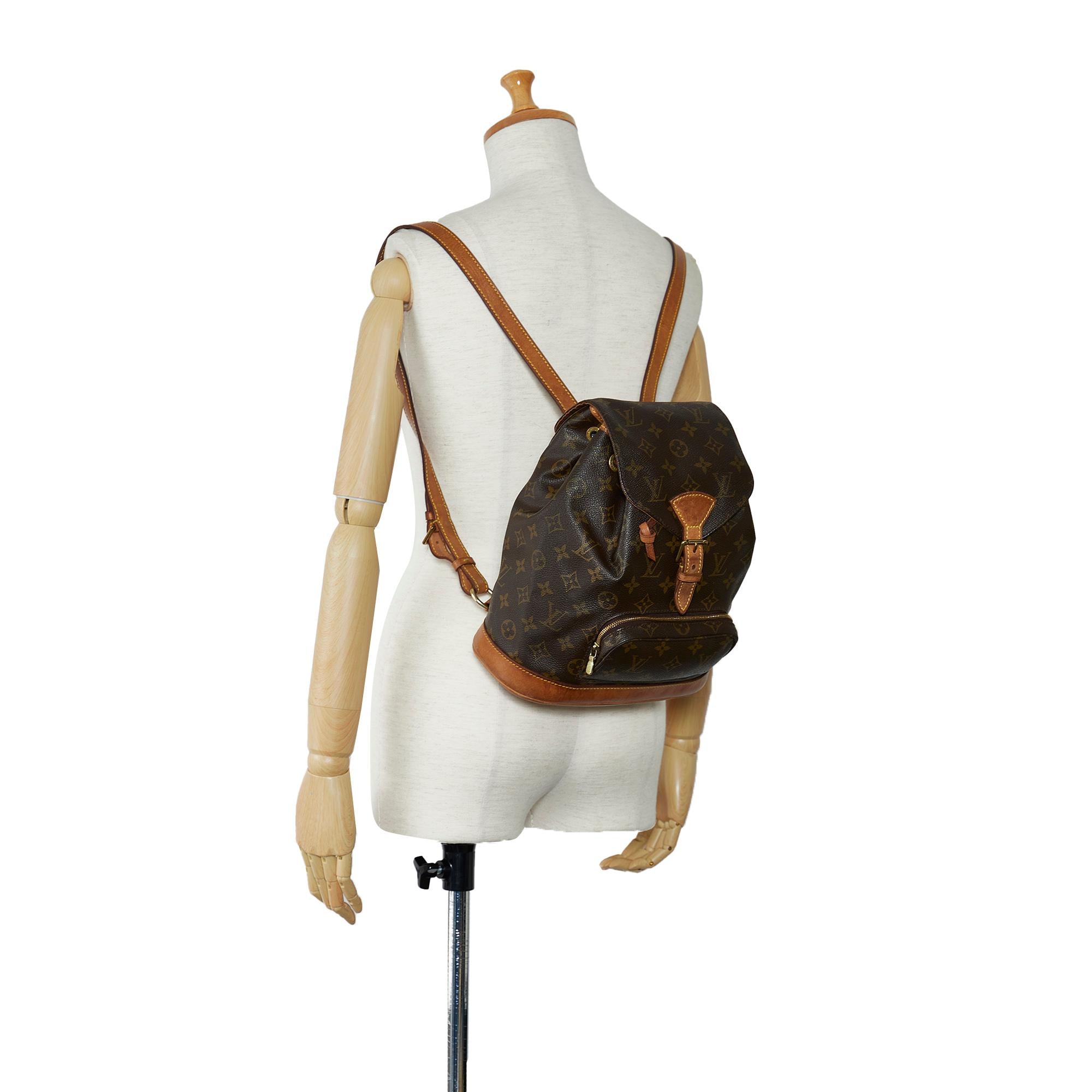 Louis Vuitton Monogram Montsouris MM (SHG-sMYDV4)