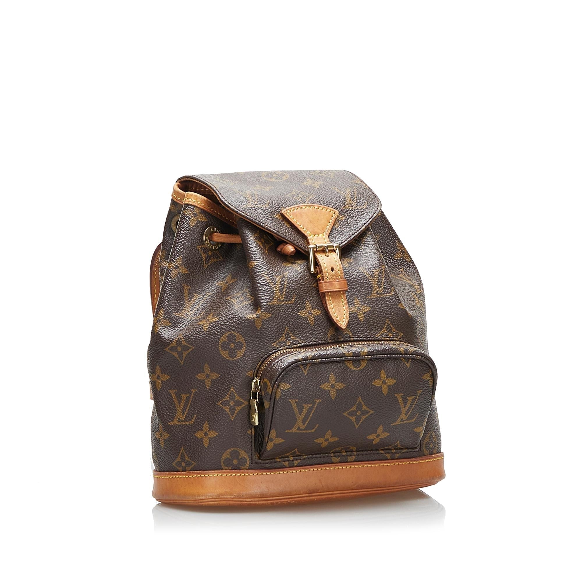 Louis Vuitton Monogram Montsouris MM (SHG-ezc3Vk)