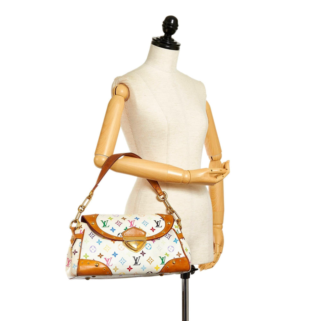 Louis Vuitton Monogram Multicolore Beverly MM (SHG-33924)