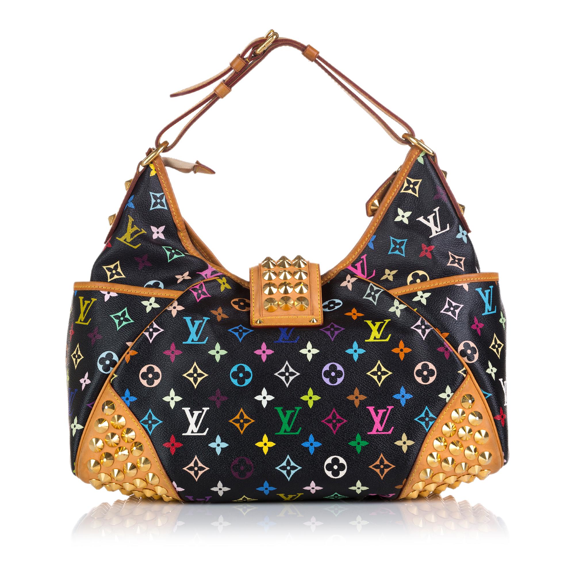Louis Vuitton Monogram Multicolore Chrissie MM (SHG-35643)