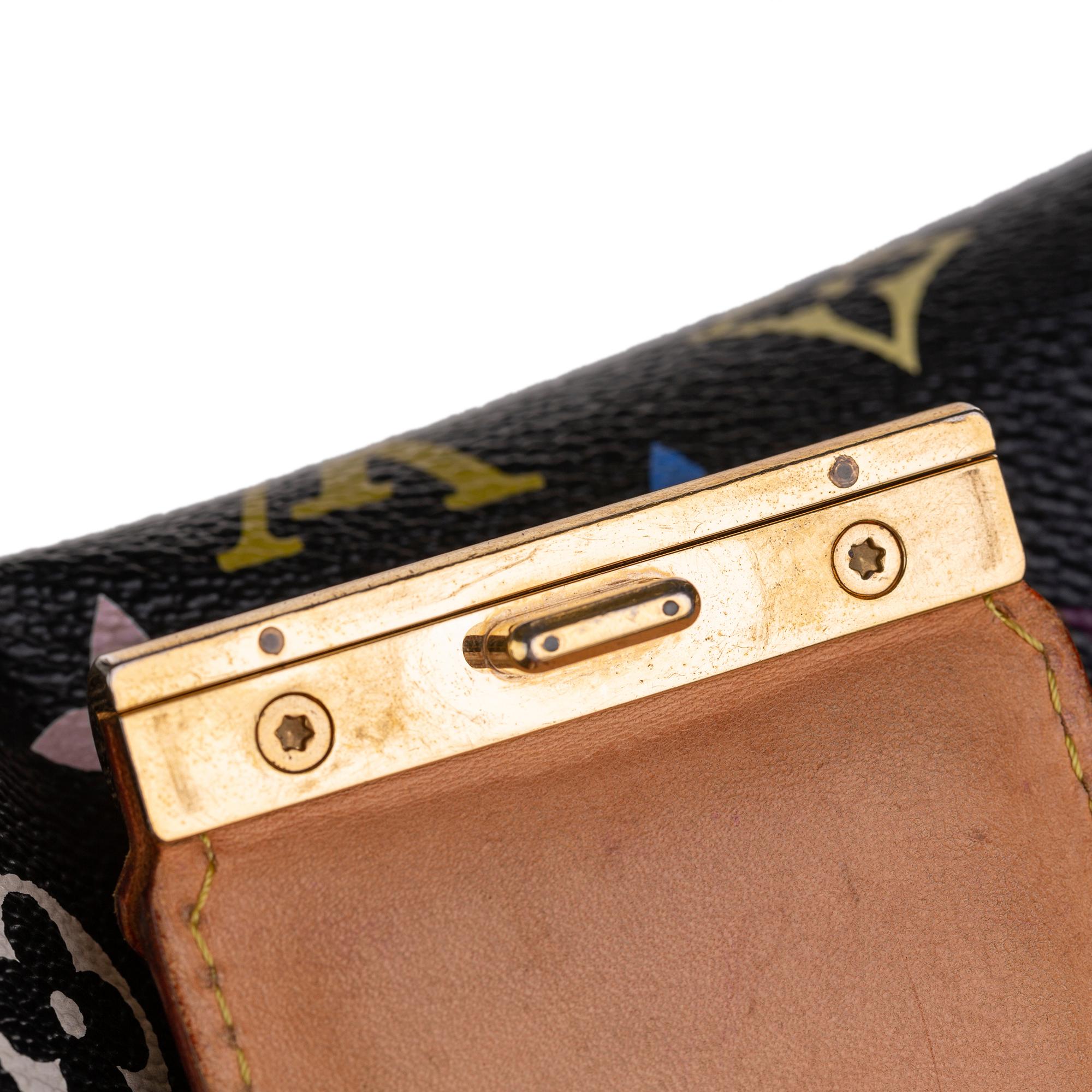 Louis Vuitton Monogram Multicolore Chrissie MM (SHG-35643)