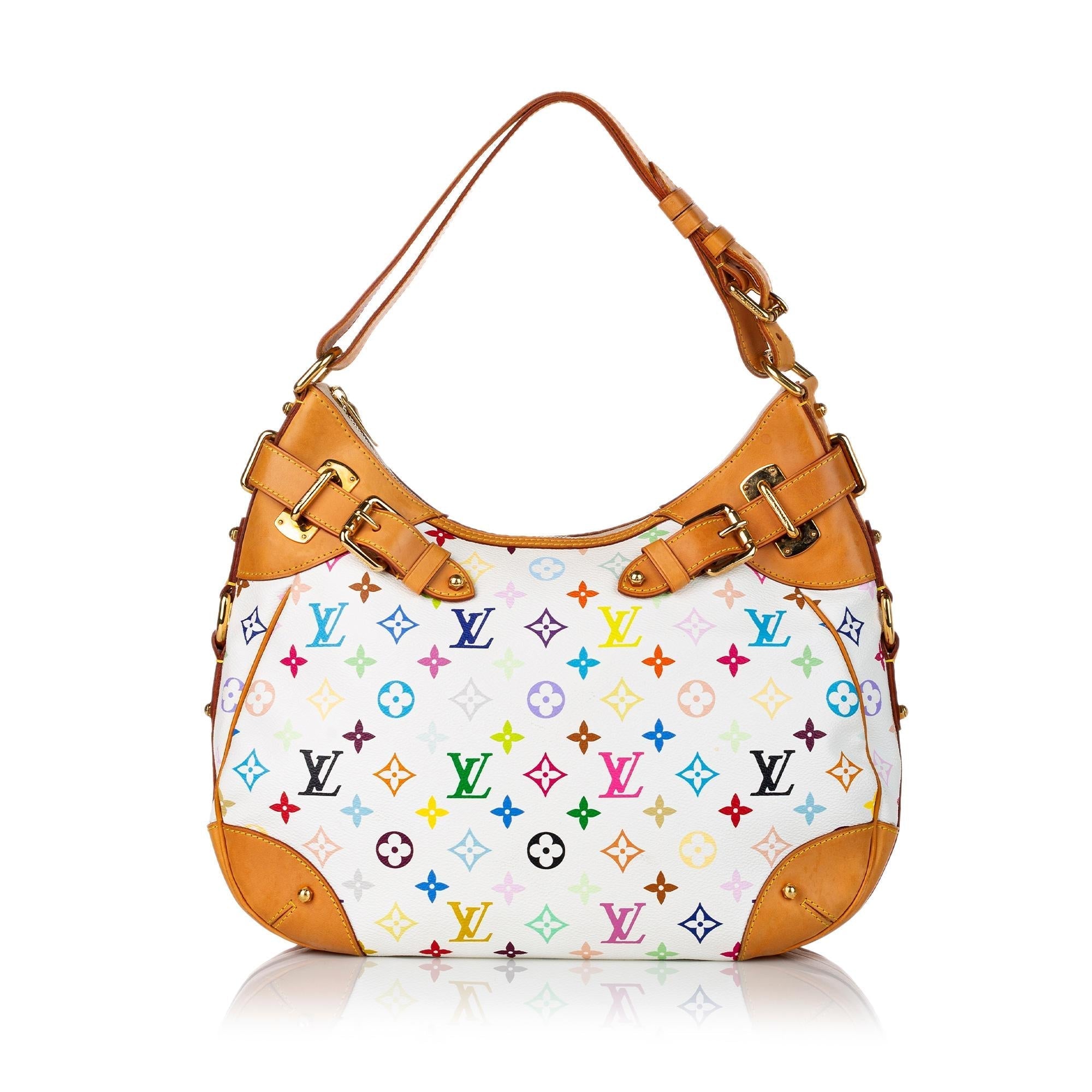 Louis Vuitton Monogram Multicolore Greta (SHG-31039)