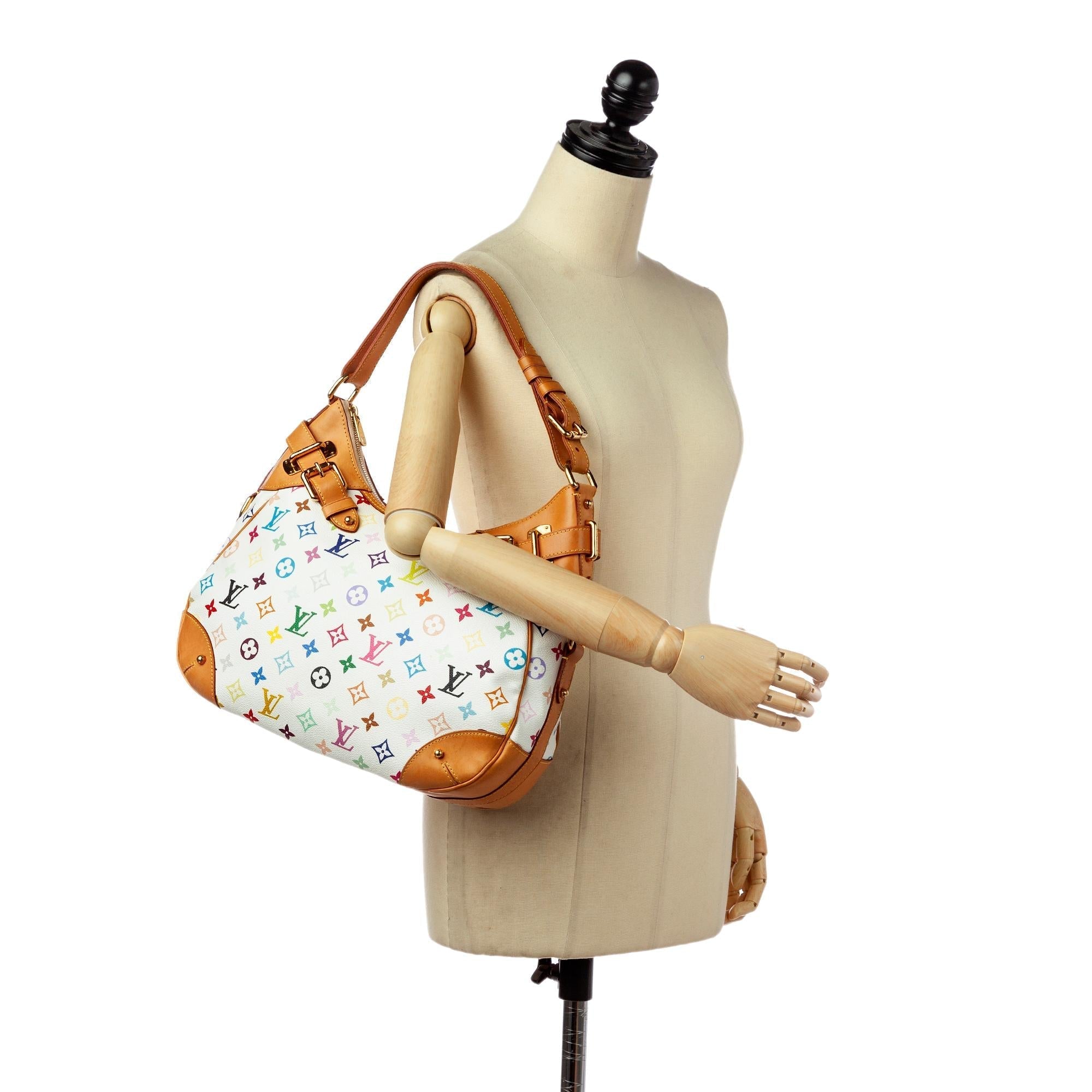Louis Vuitton Monogram Multicolore Greta (SHG-31039)