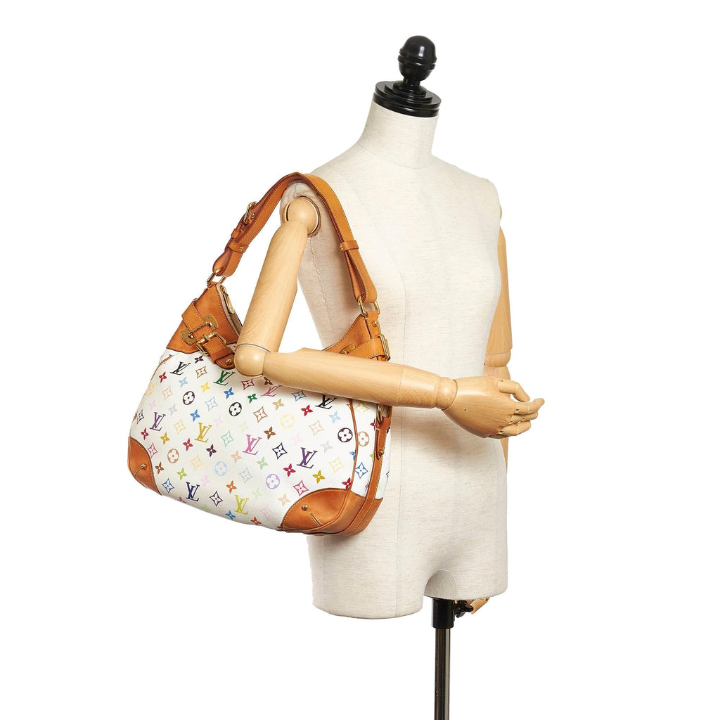 Louis Vuitton Monogram Multicolore Greta (SHG-34333)
