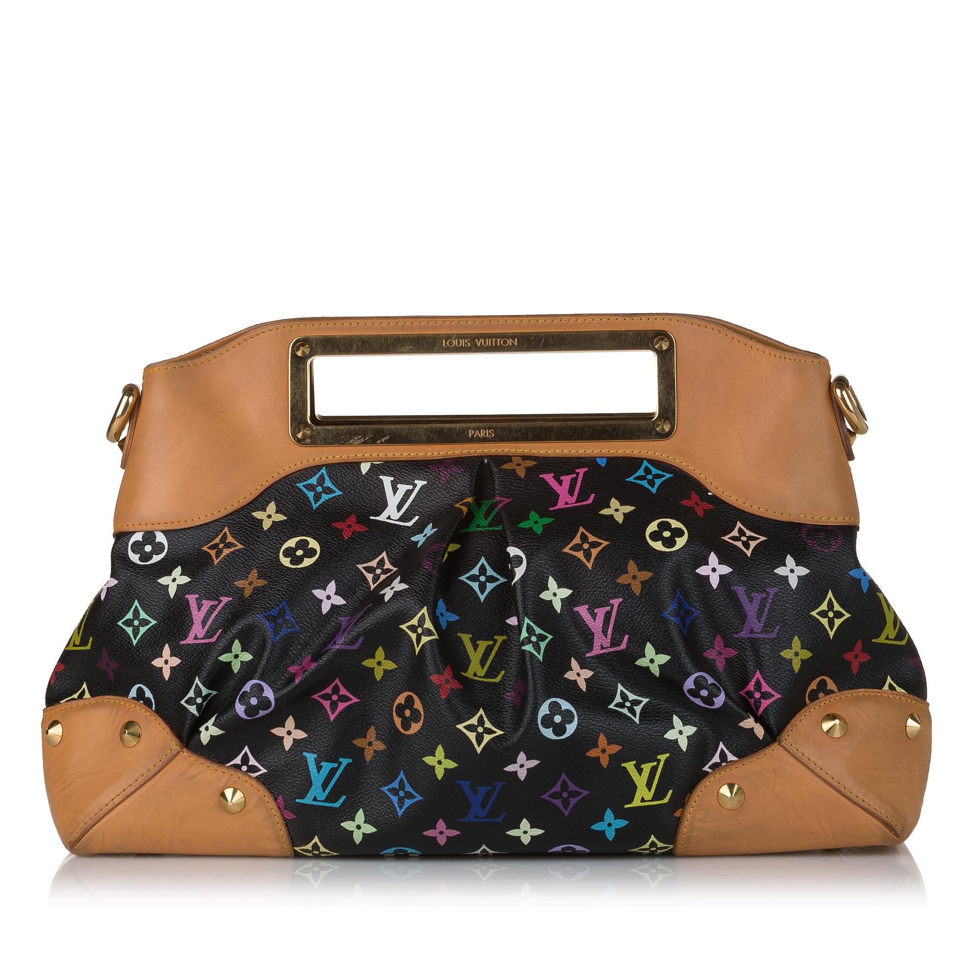Louis Vuitton Monogram Multicolore Judy MM (SHG-34471)