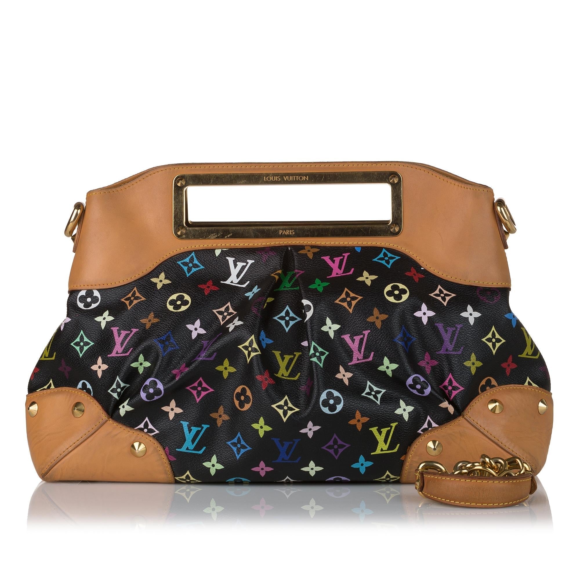 Louis Vuitton Monogram Multicolore Judy MM (SHG-34471)