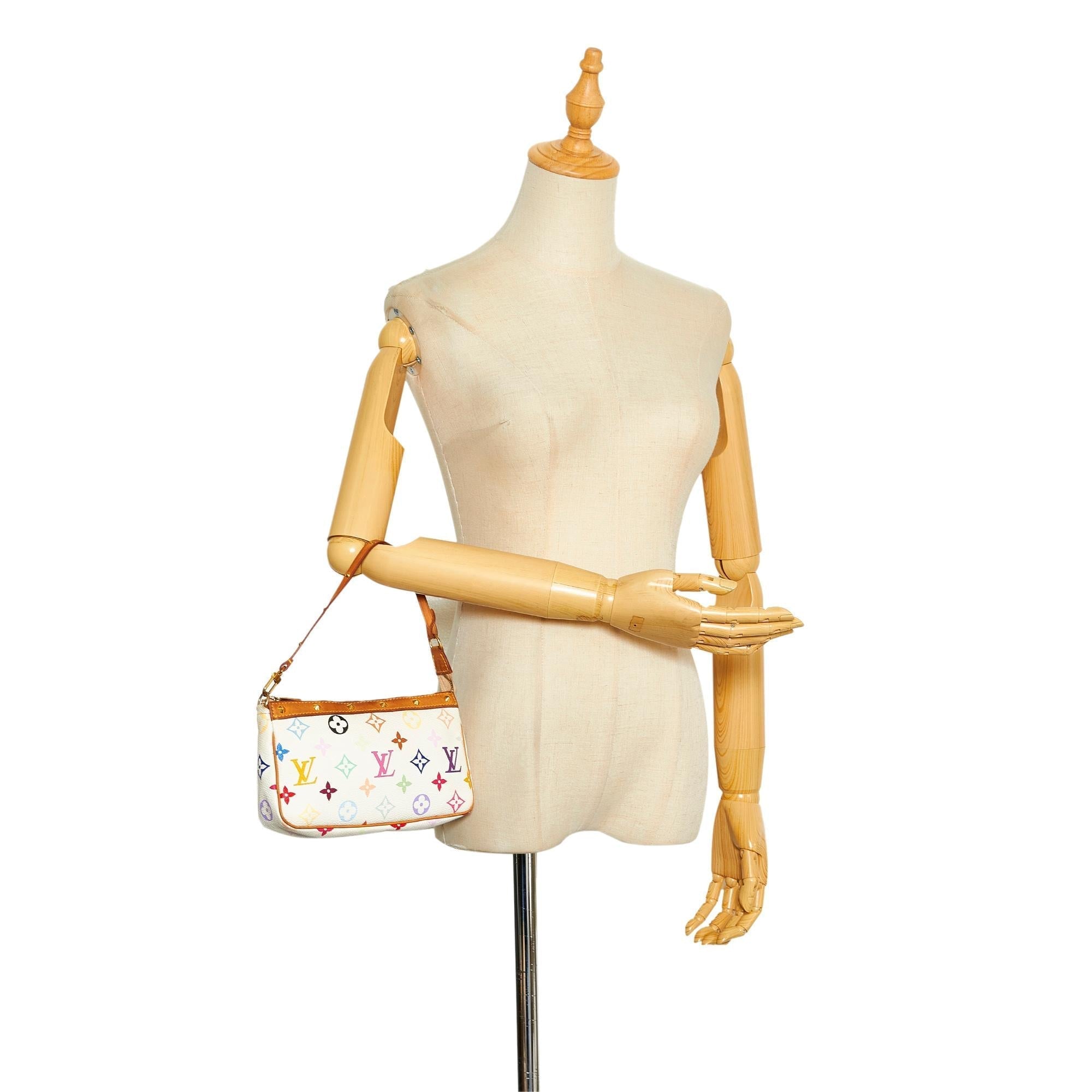 Louis Vuitton Monogram Multicolore Pochette Accessoires (SHG-mMTQEu)