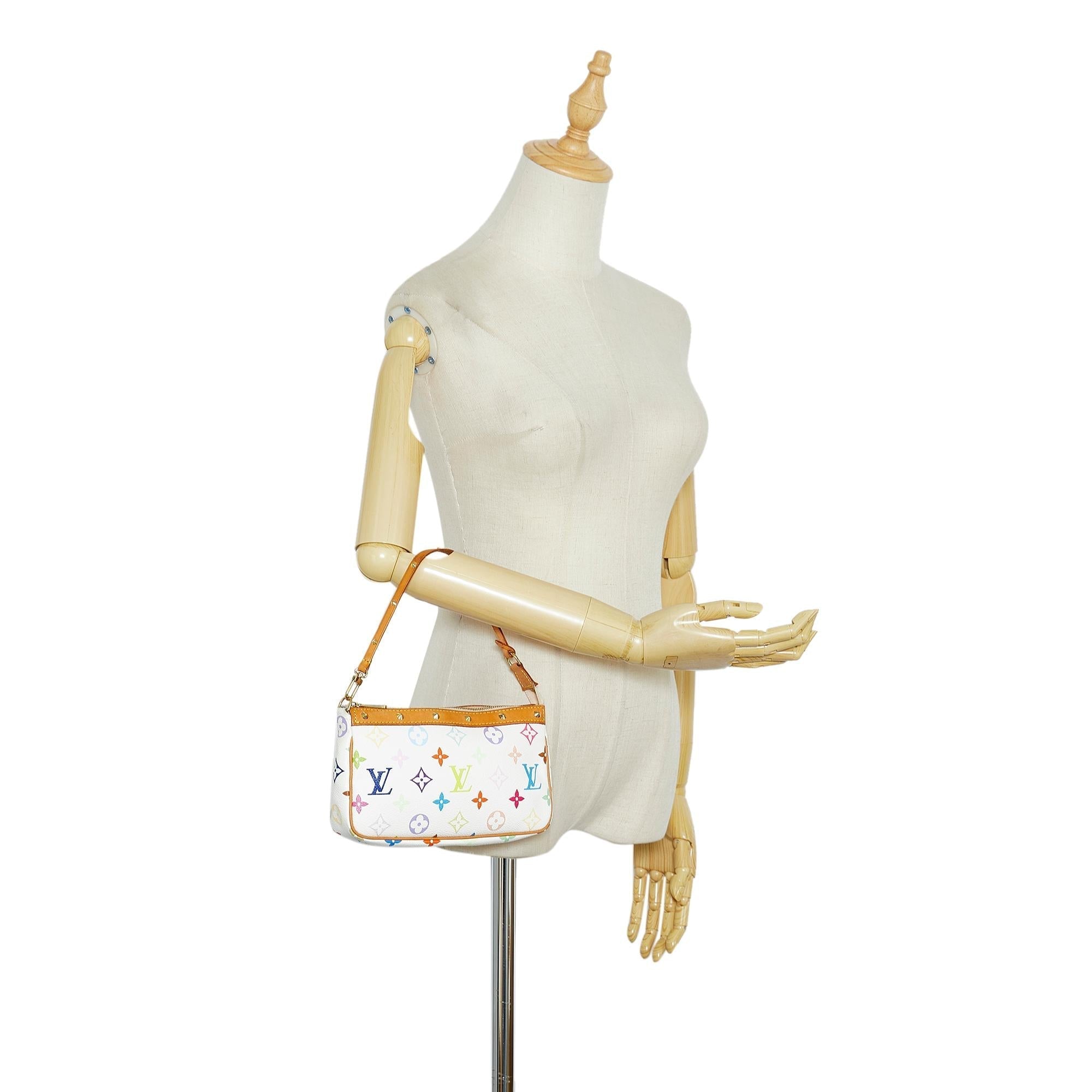 Louis Vuitton Monogram Multicolore Pochette Accessoires (SHG-rYcf1W)