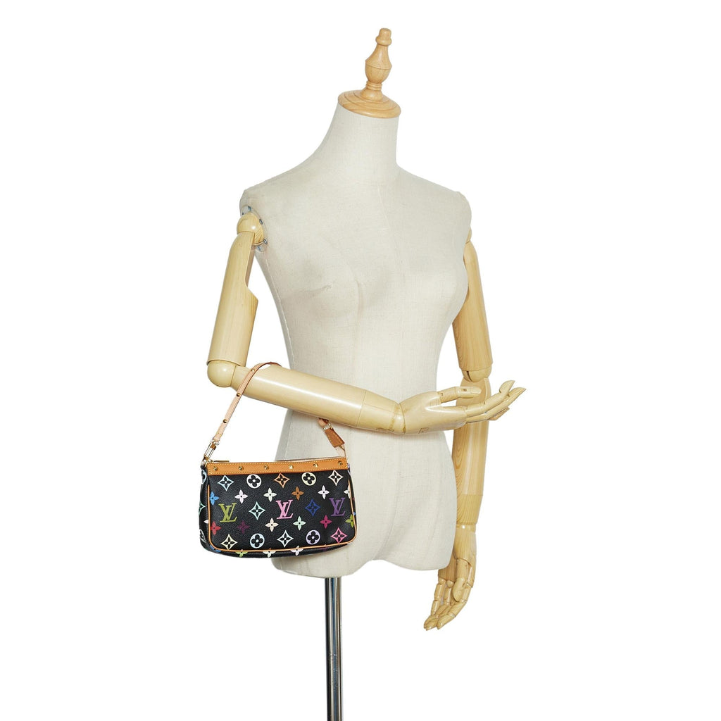Louis Vuitton Monogram Multicolore Pochette Accessoires (SHG-ipexEE)