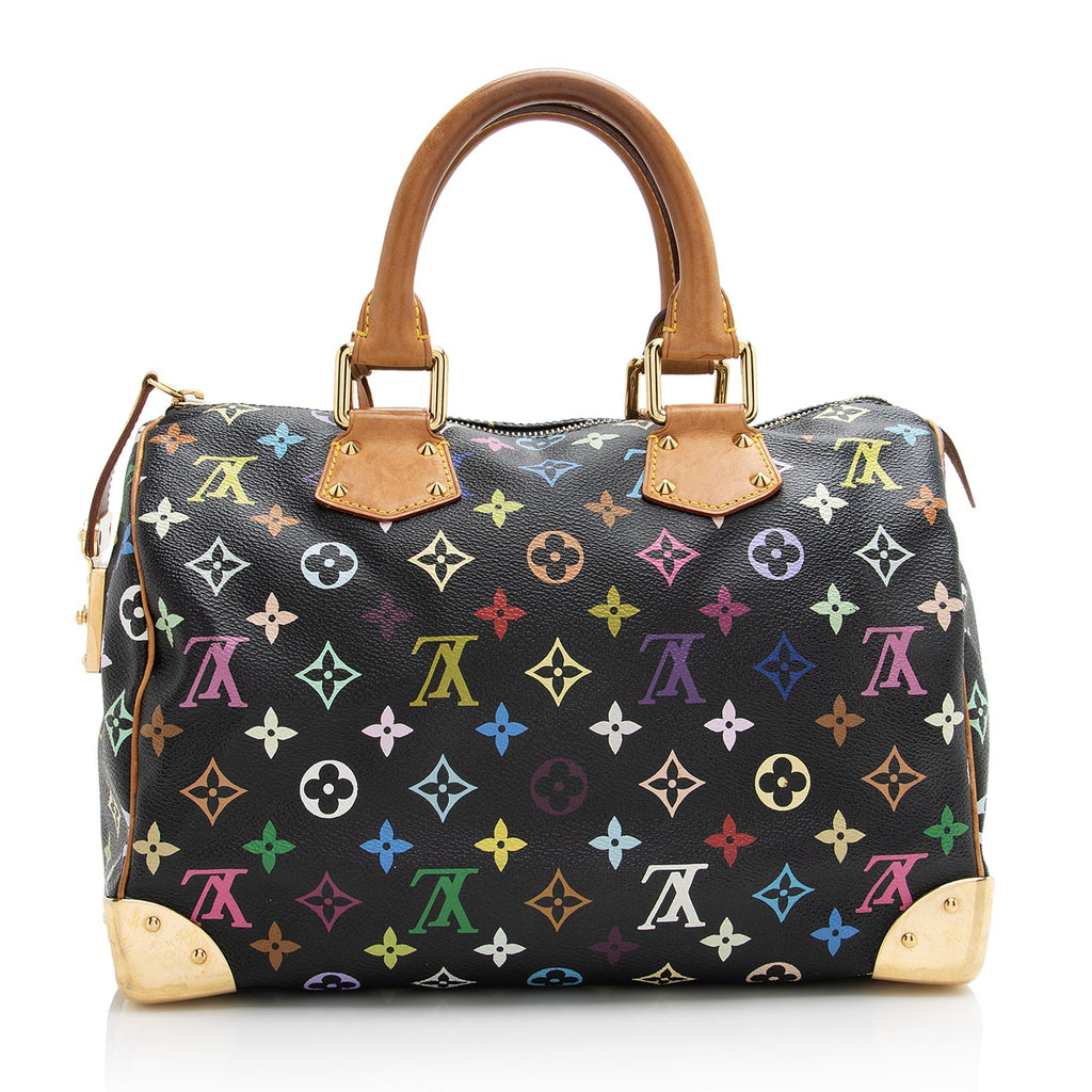 Louis Vuitton Monogram Multicolore Speedy 30 Satchel (SHF-22398)