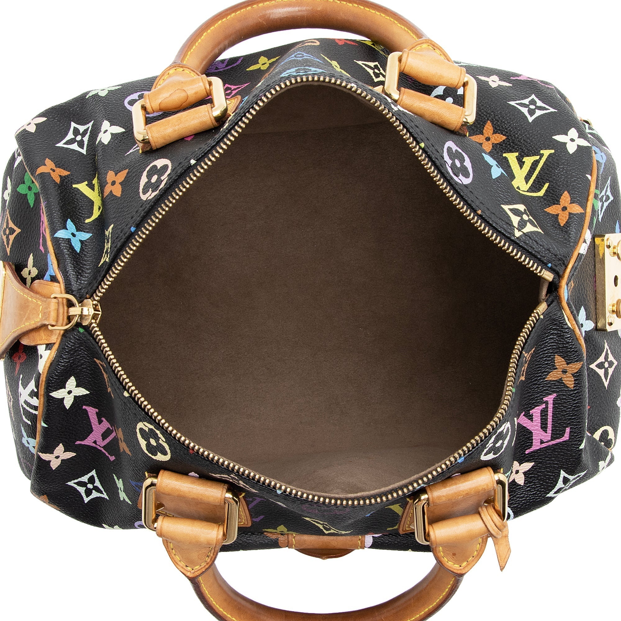 Louis Vuitton Monogram Multicolore Speedy 30 Satchel (SHF-22398)