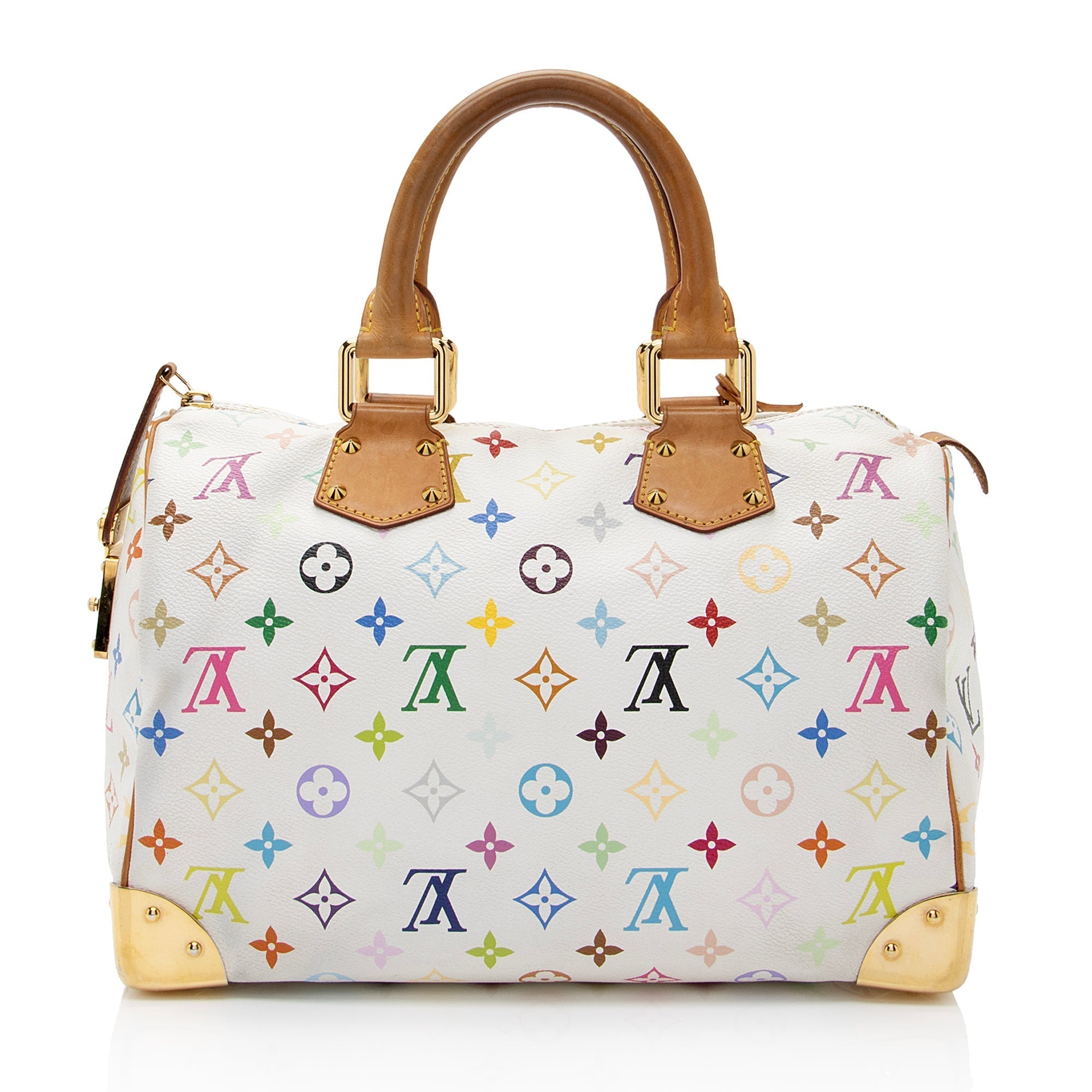 Louis Vuitton Monogram Multicolore Speedy 30 Satchel (SHF-SY6QOf)