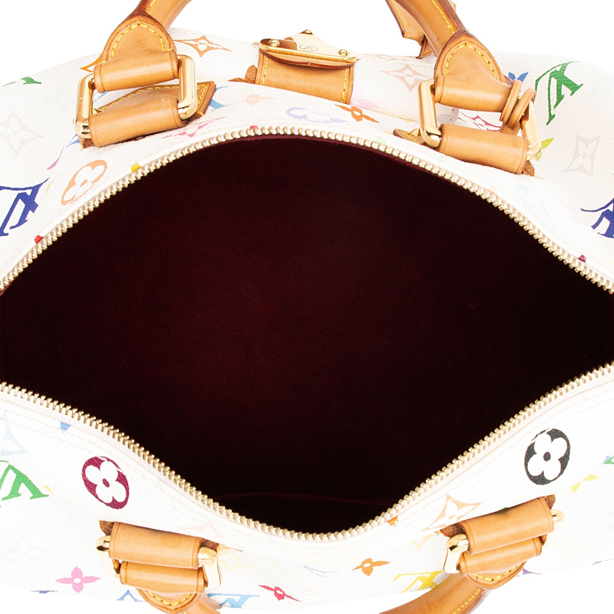 Louis Vuitton Monogram Multicolore Speedy 30 Satchel (SHF-6zQaEL)