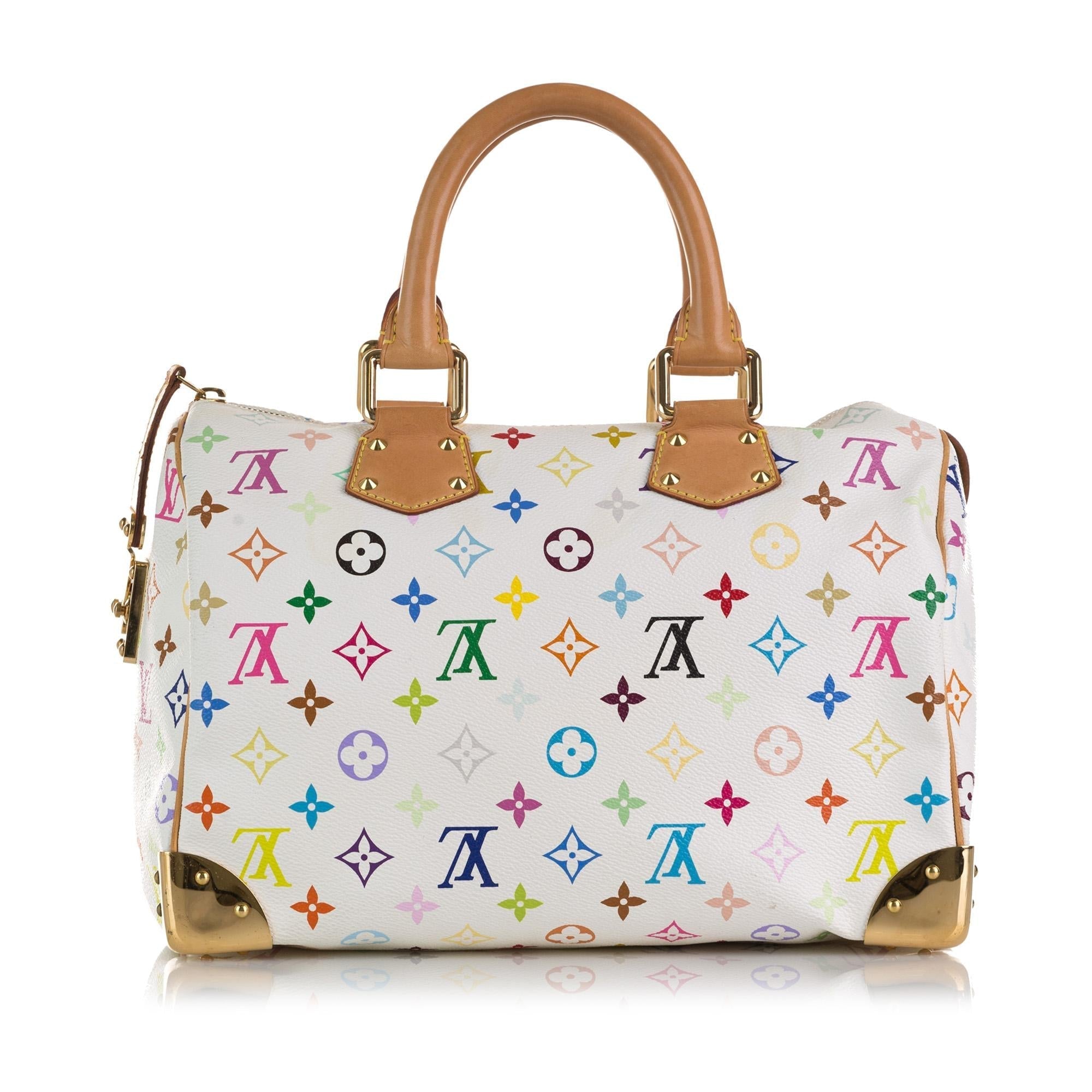 Louis Vuitton Monogram Multicolore Speedy 30 (SHG-r6bVqq)