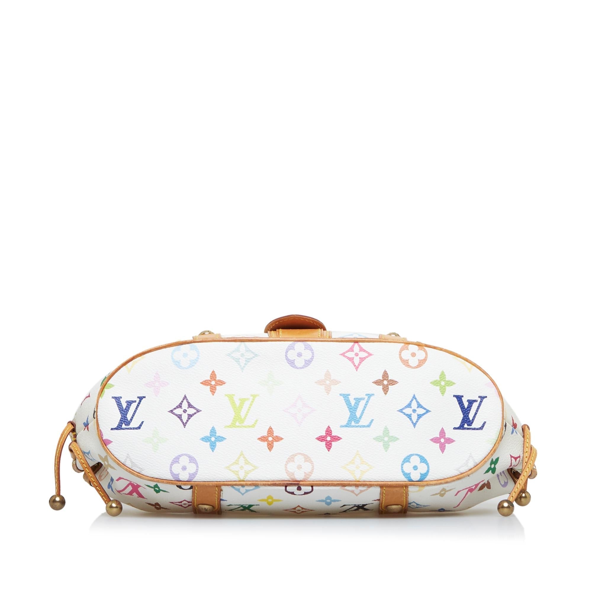 Louis Vuitton Monogram Multicolore Theda PM (SHG-qVNuwj)