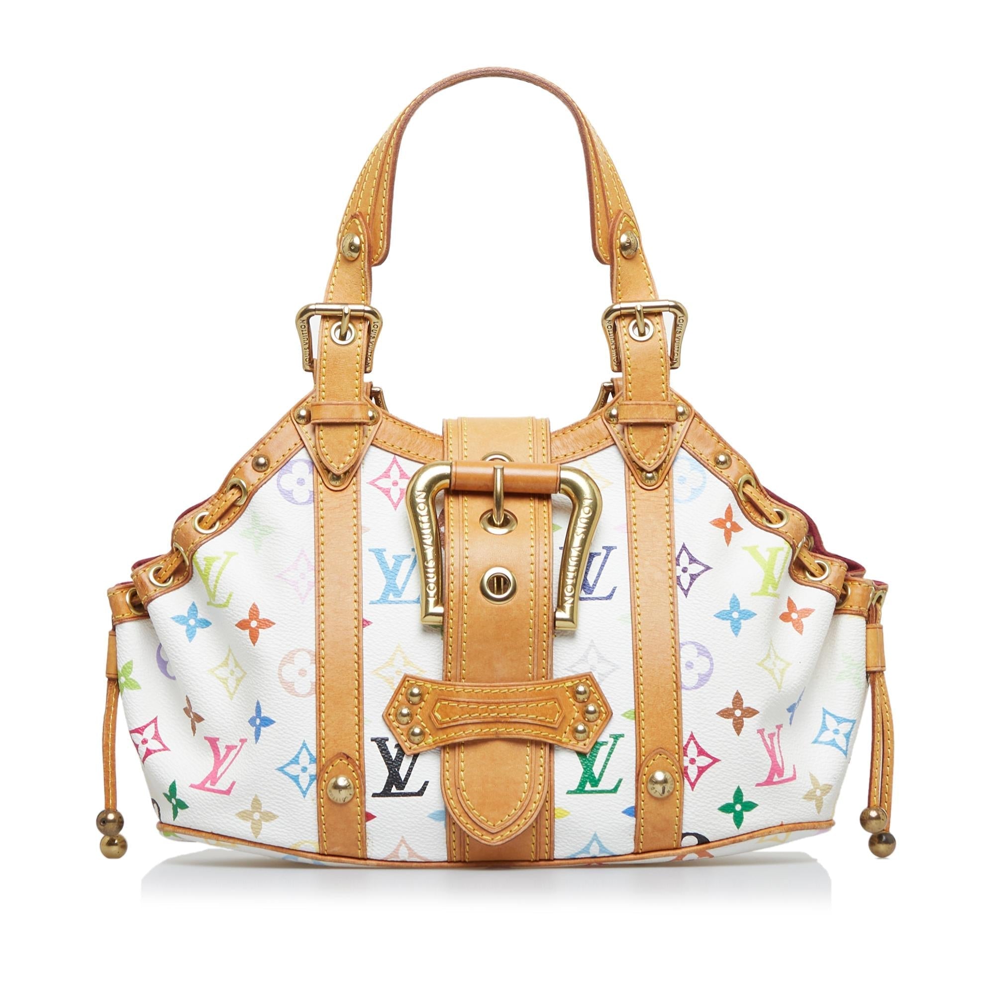 Louis Vuitton Monogram Multicolore Theda PM (SHG-qVNuwj)