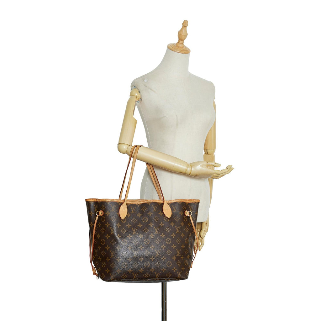 Louis Vuitton Monogram Neverfull MM (SHG-FjAGtE)