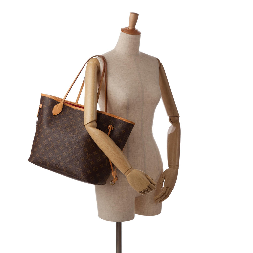 Louis Vuitton Monogram Neverfull MM (SHG-DAPsZi)