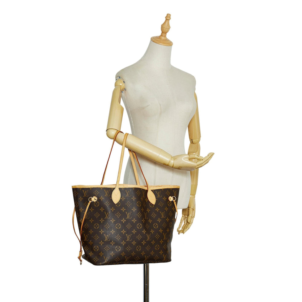 Louis Vuitton Monogram Neverfull MM (SHG-qagWaV)