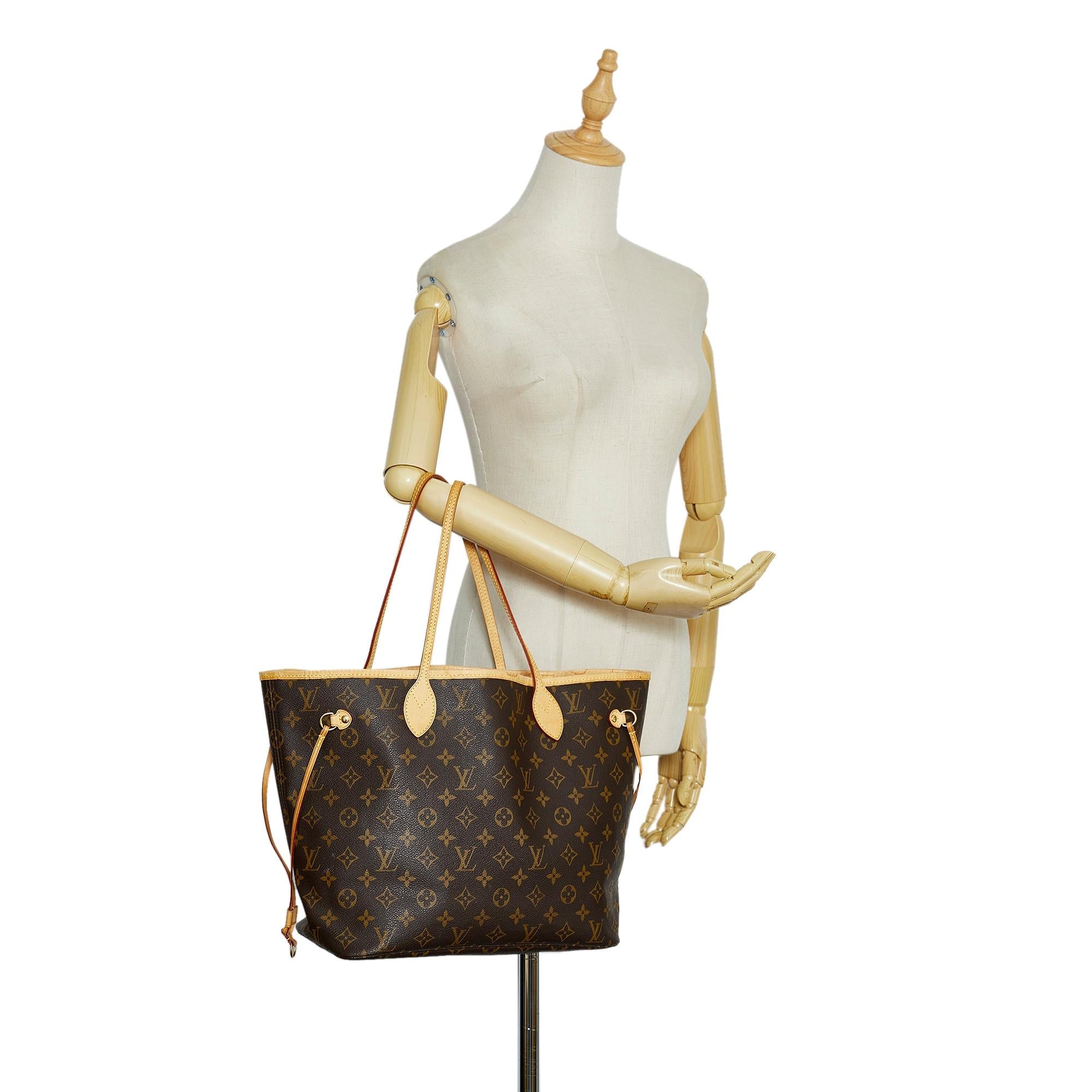 Louis Vuitton Monogram Neverfull MM (SHG-qagWaV)