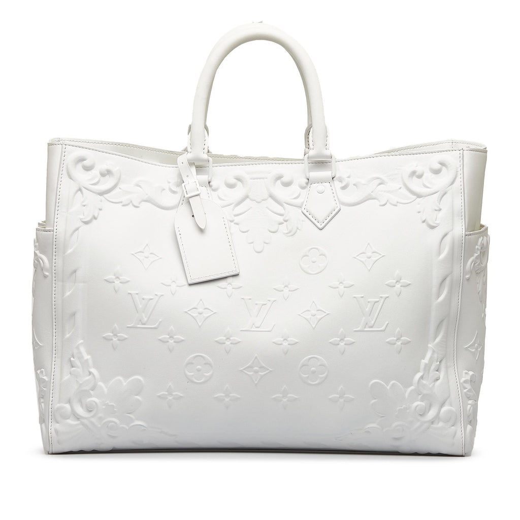 Louis Vuitton Monogram Ornaments Sac Plat 24H (SHG-dwDoVW)