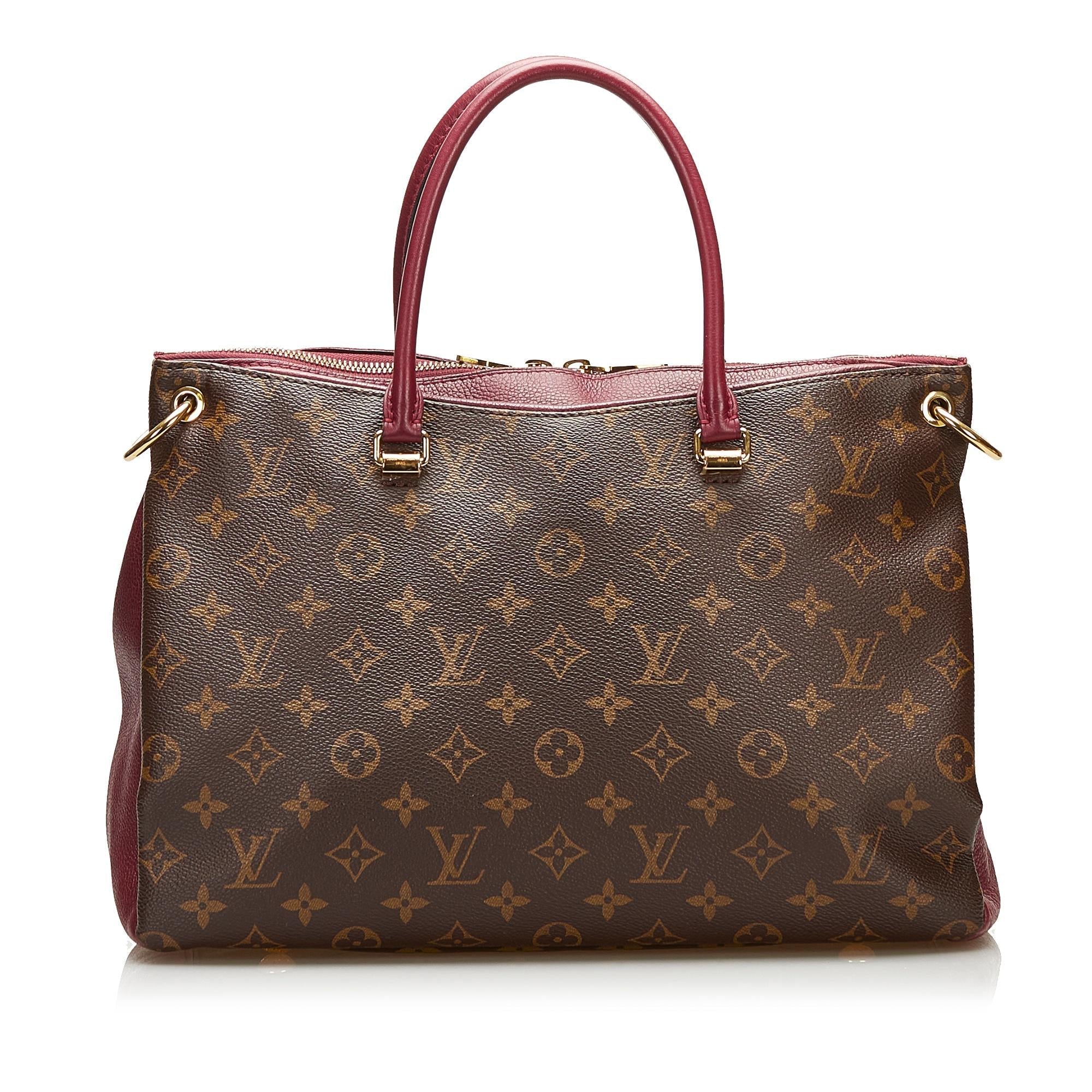 Louis Vuitton Monogram Pallas MM (SHG-37018)