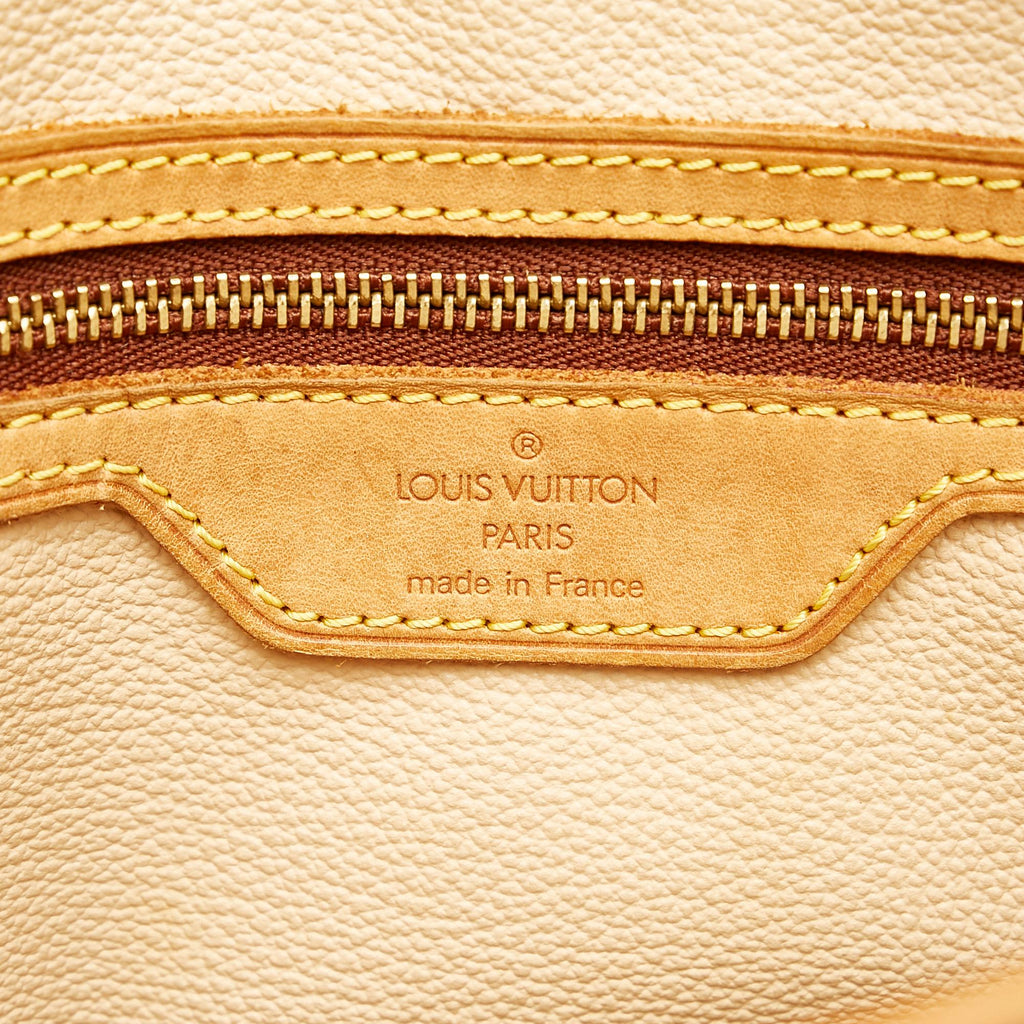 Louis Vuitton Monogram Petit Bucket (SHG-28673)
