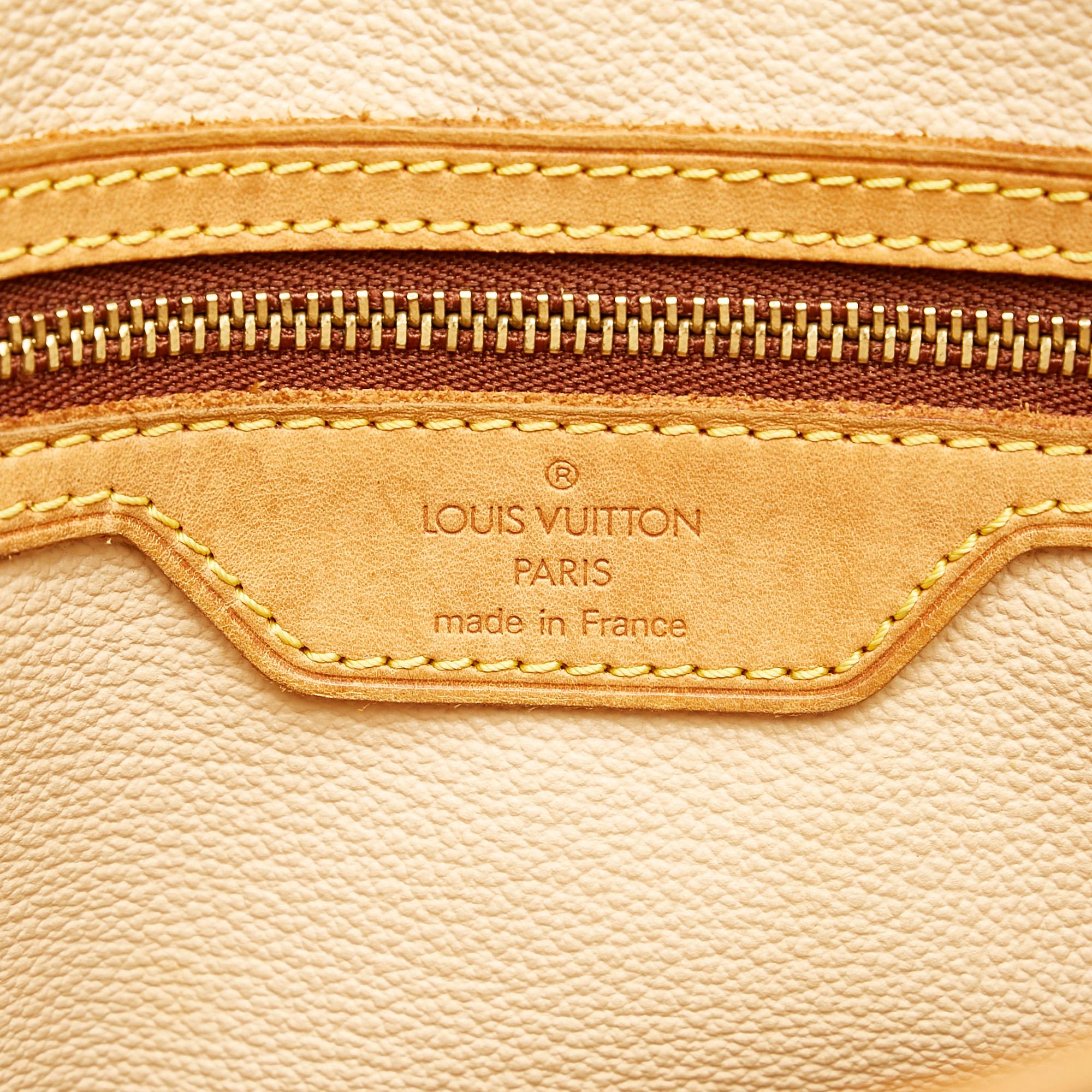 Louis Vuitton Monogram Petit Bucket (SHG-28673)