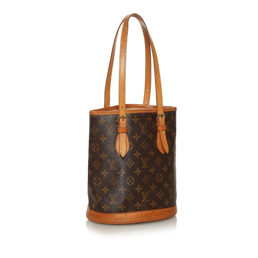 Louis Vuitton Monogram Petit Bucket (SHG-28673)