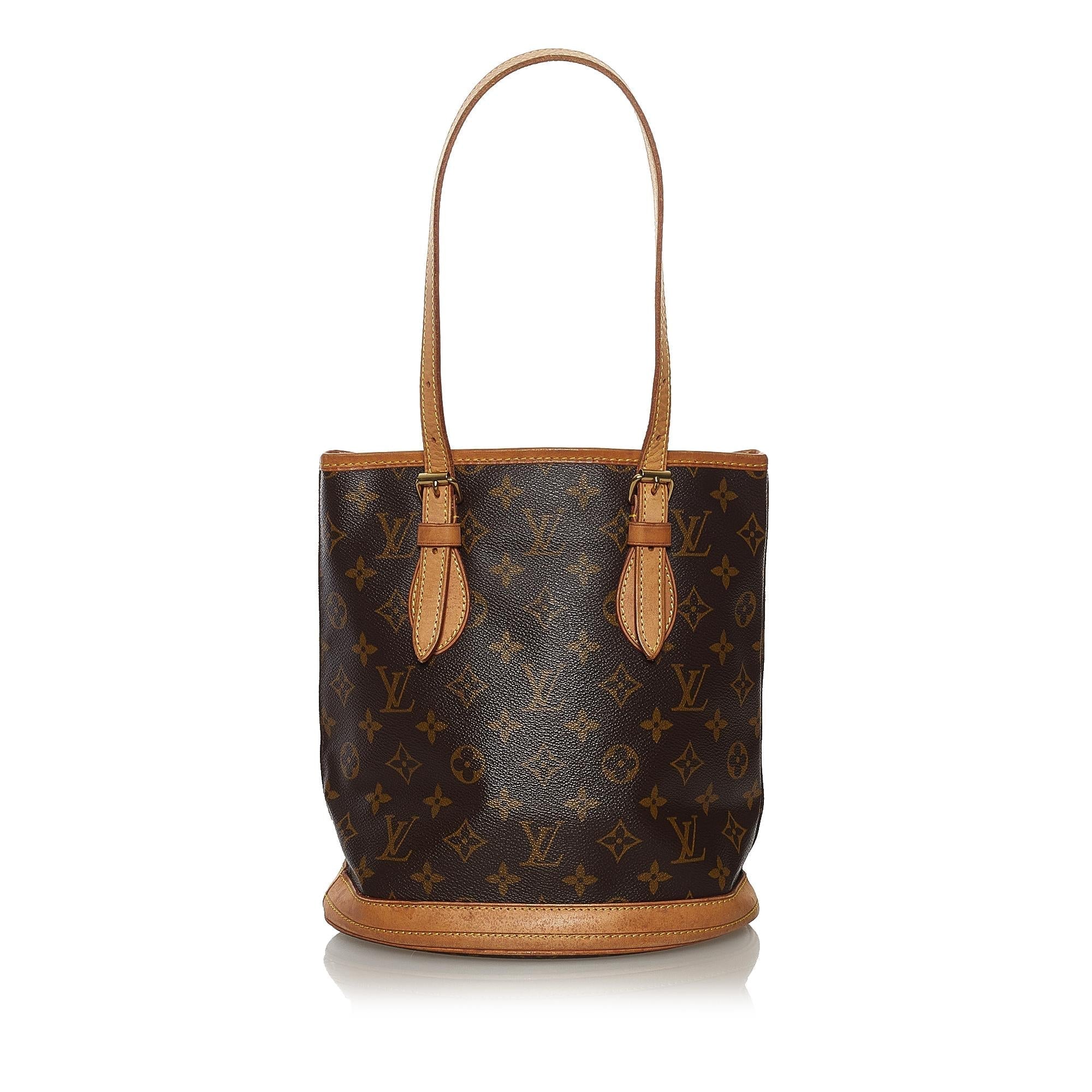 Louis Vuitton Monogram Petit Bucket (SHG-33022)