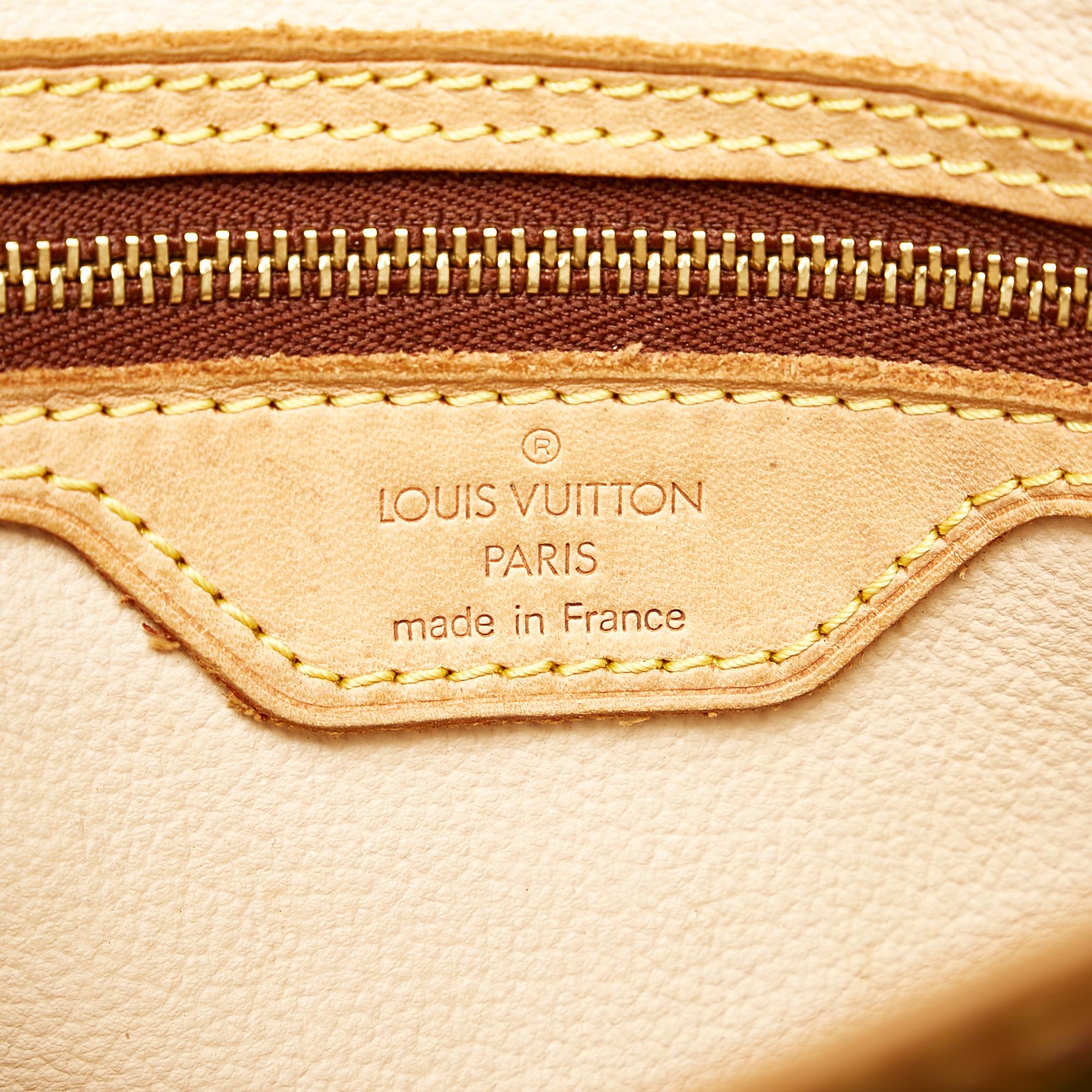 Louis Vuitton Monogram Petit Bucket (SHG-33022)