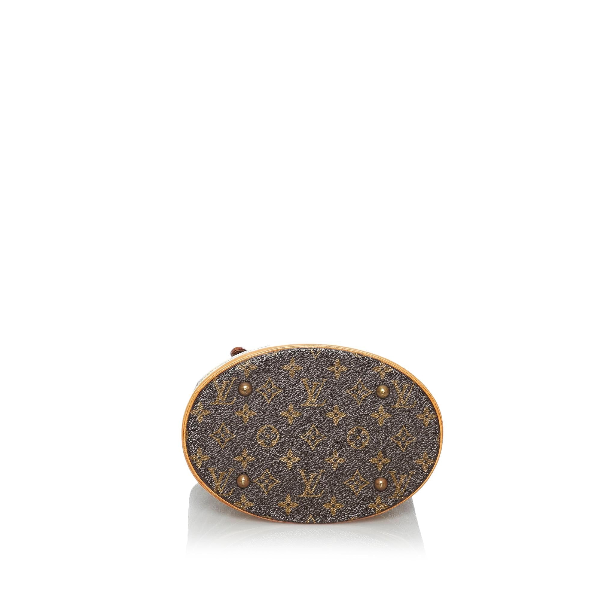 Louis Vuitton Monogram Petit Bucket (SHG-36312)
