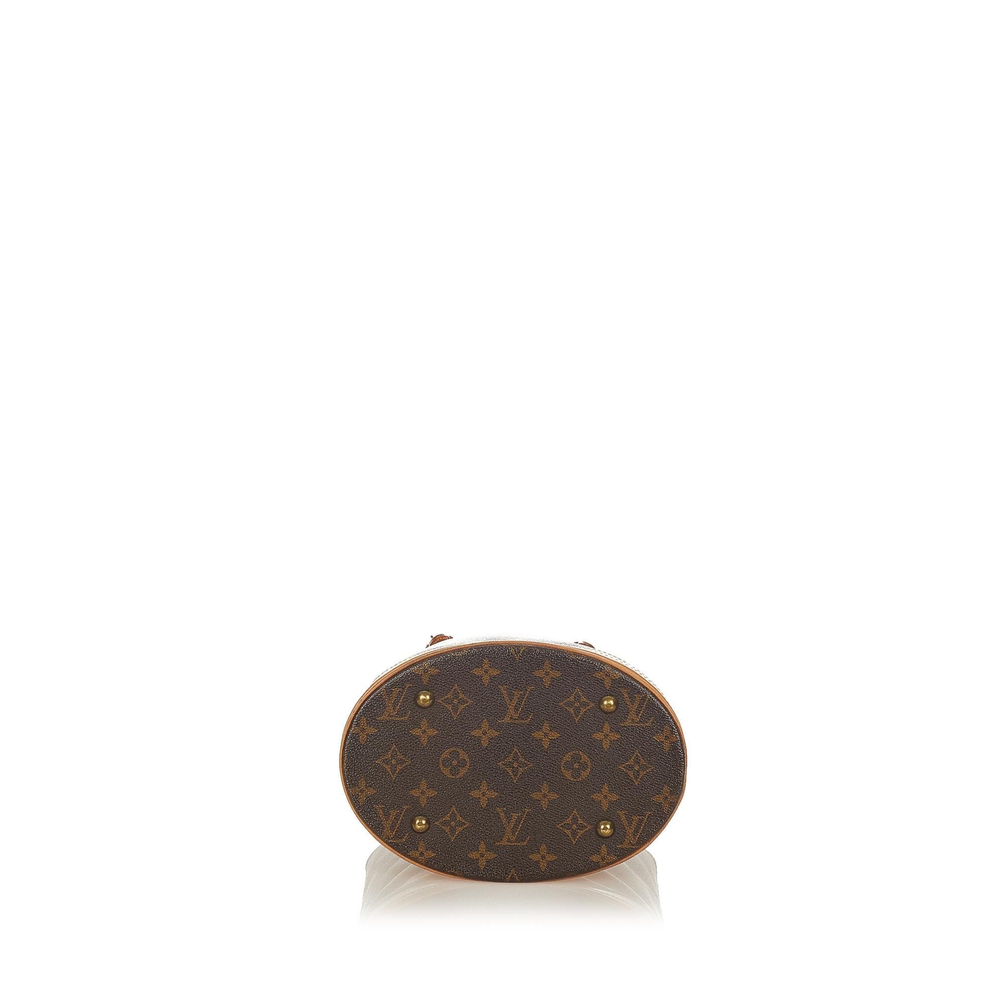 Louis Vuitton Monogram Petit Bucket (SHG-36349)