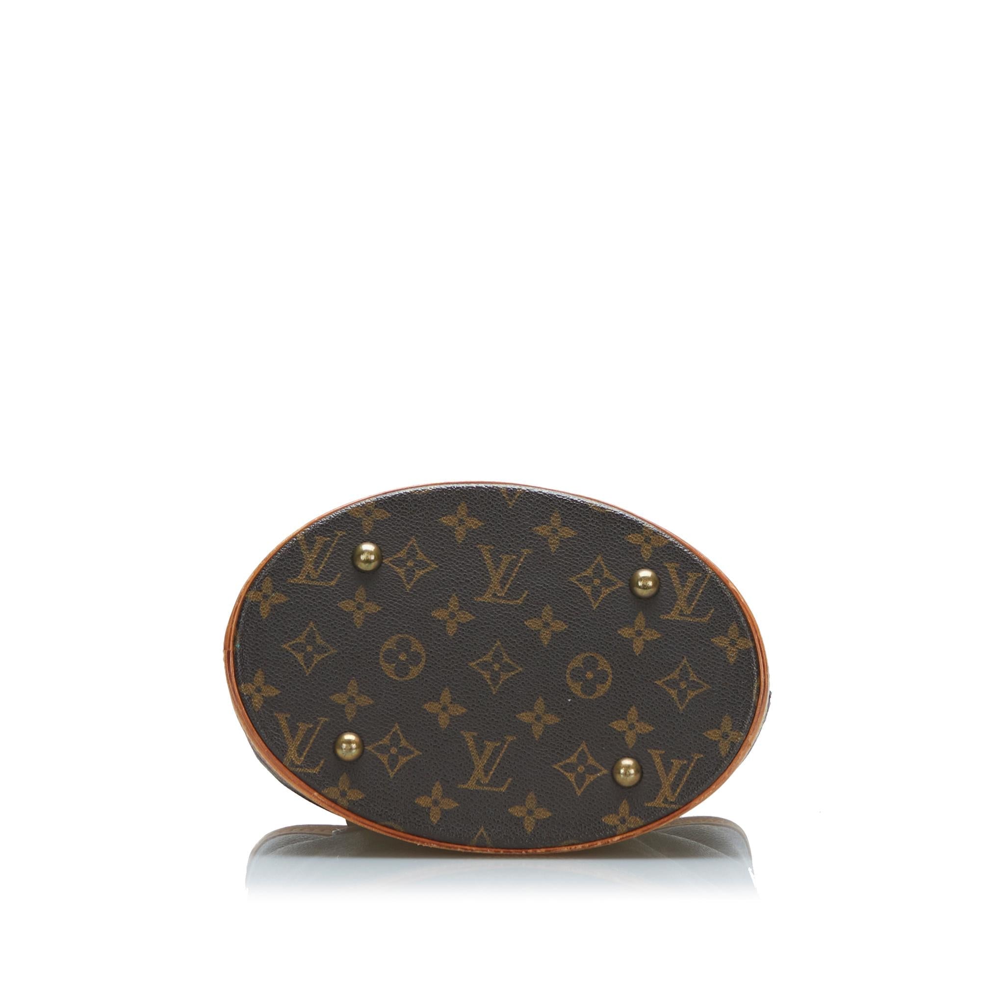 Louis Vuitton Monogram Petit Bucket (SHG-Epj7uZ)