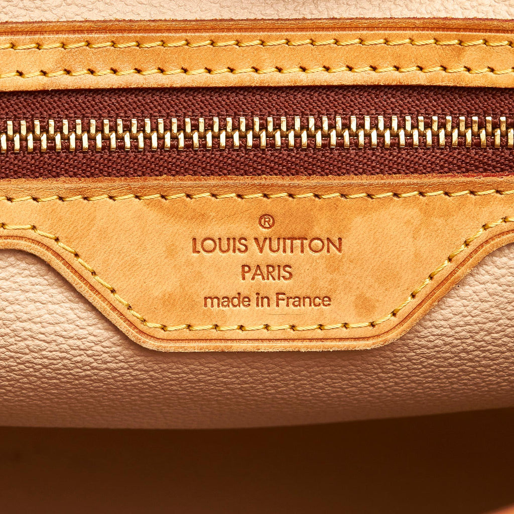 Louis Vuitton Monogram Petit Bucket (SHG-2blOsG)