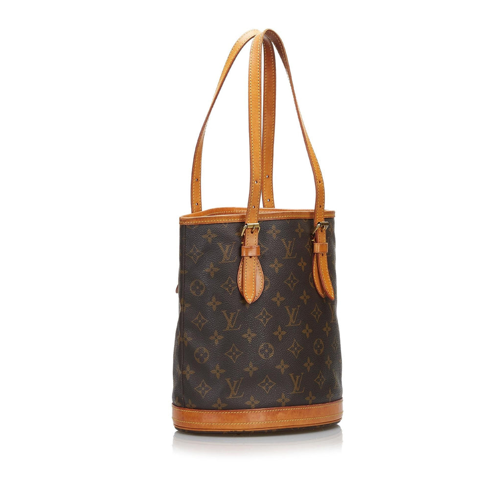 Louis Vuitton Monogram Petit Bucket (SHG-2blOsG)